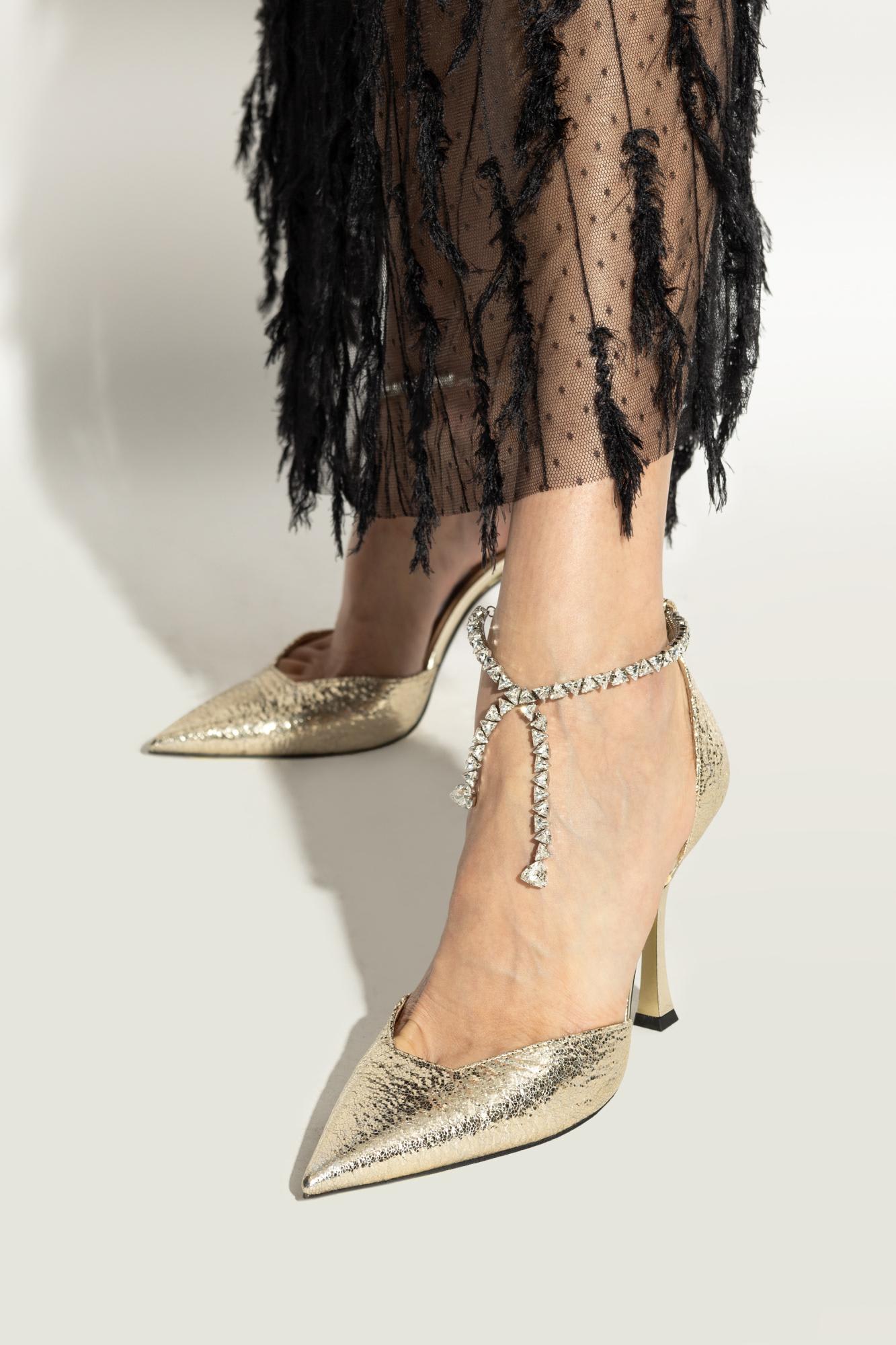 Jimmy Choo High Heels Stevie In Gold