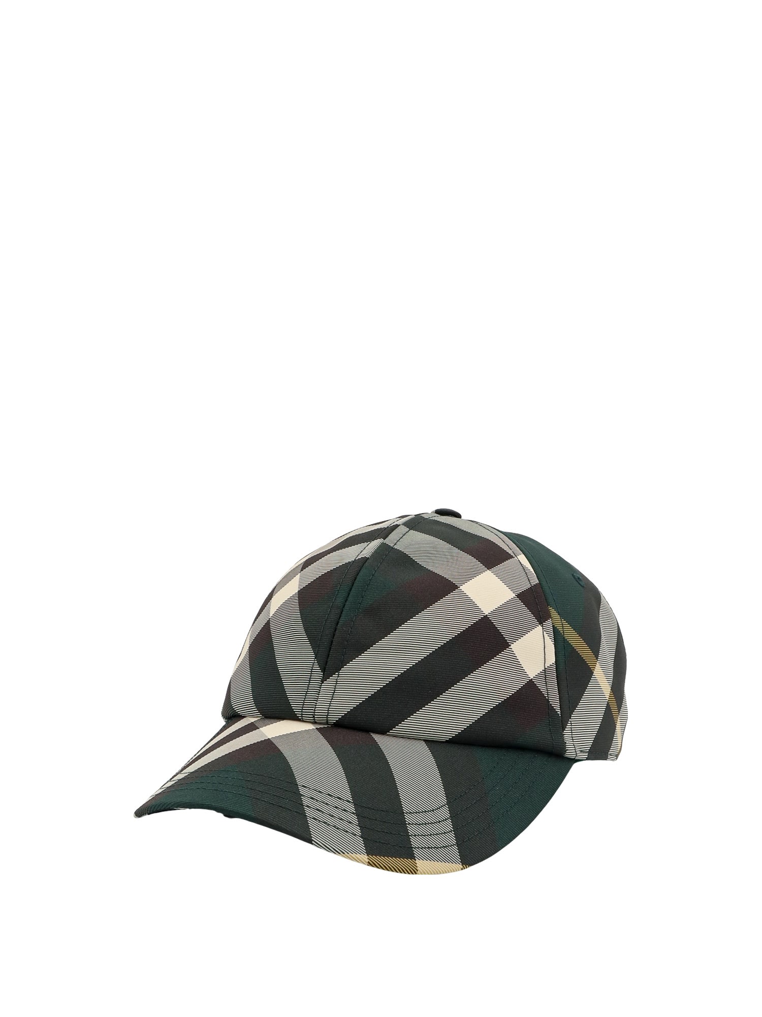 Shop Burberry Hat In Green