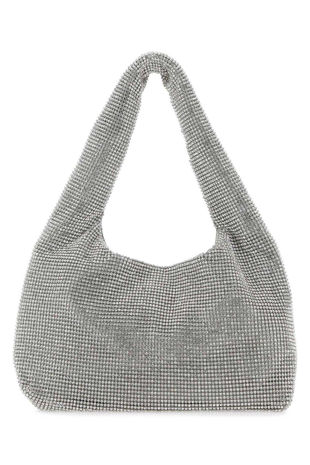 Shop Kara Embellished Single Top Handle Shoulder Bag