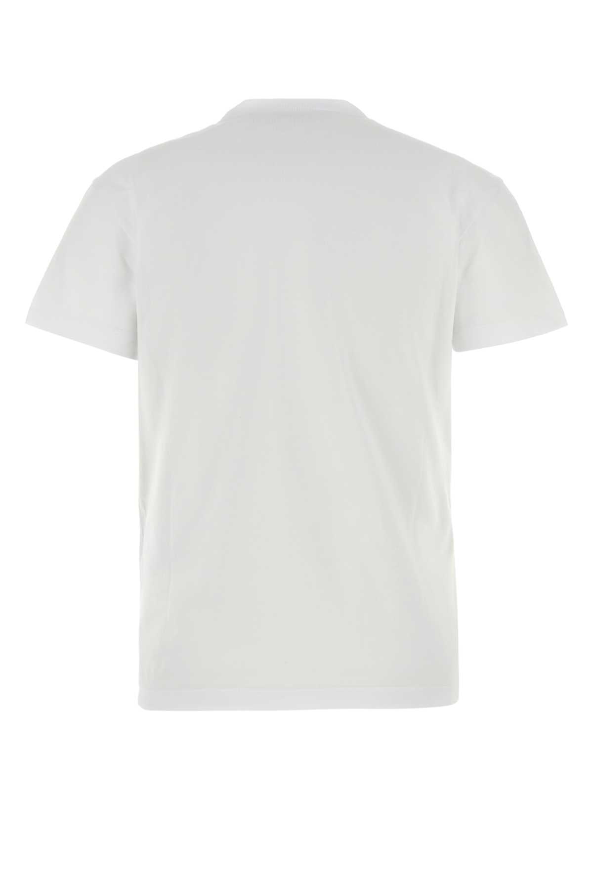 Dsquared2 Perfect Crew Neck Graphic Print T-shirt In White