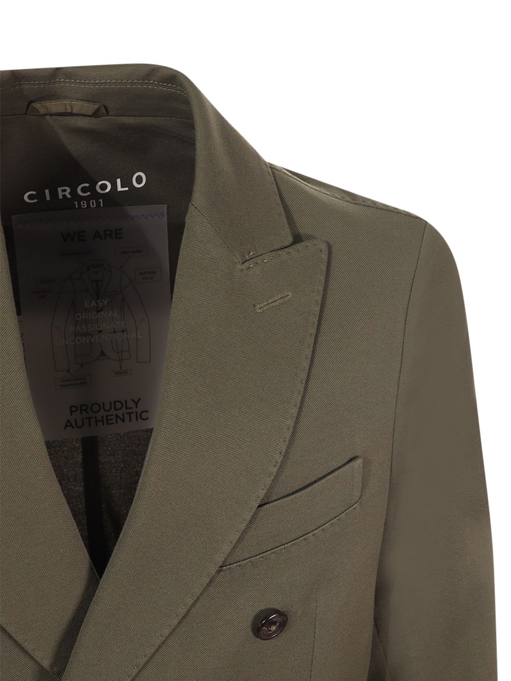 Circolo 1901 Cotton Double-breasted Jacket