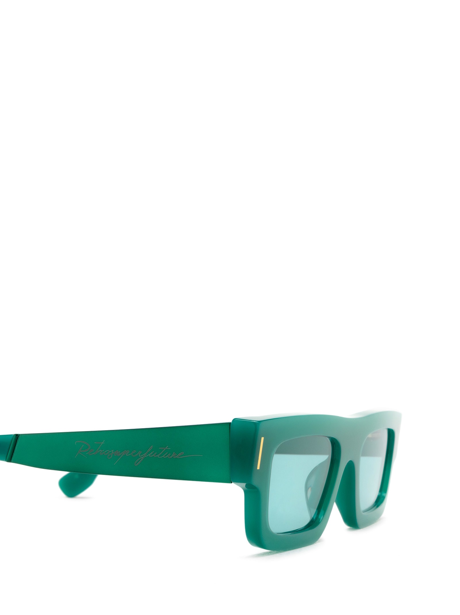 Shop Retrosuperfuture Colpo Francis Green Sunglasses