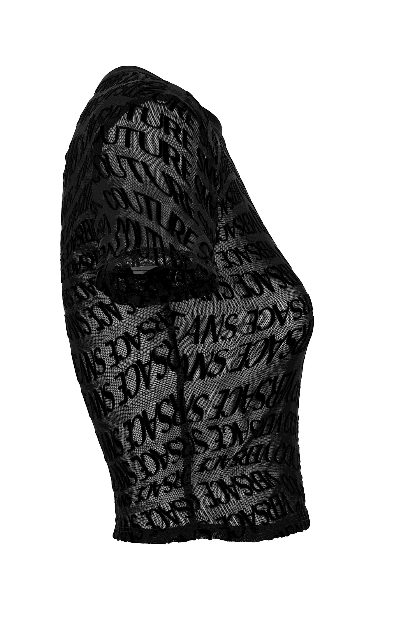 Versace Jeans Couture Top In Black