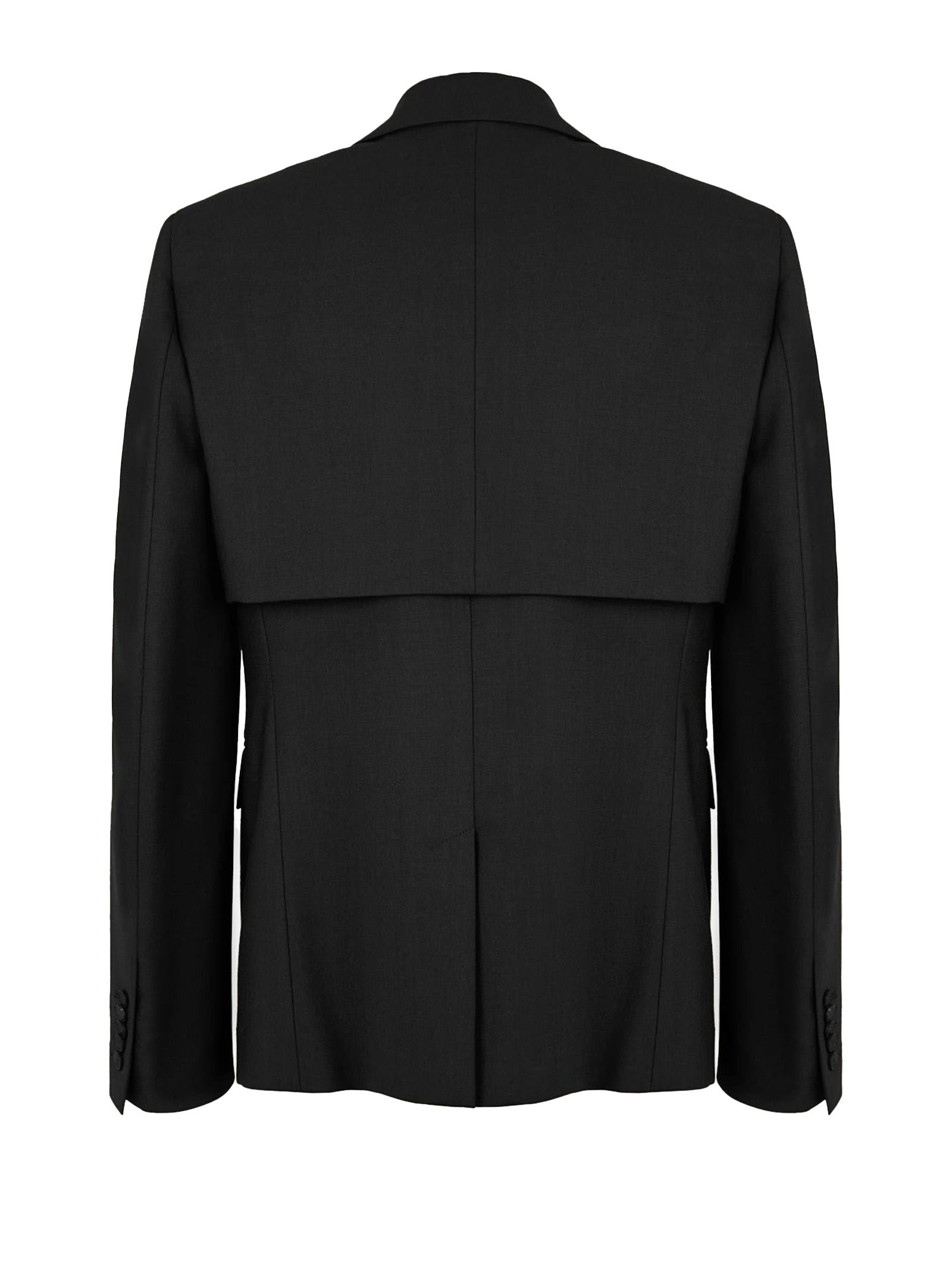 Shop Les Hommes Jacket In Black