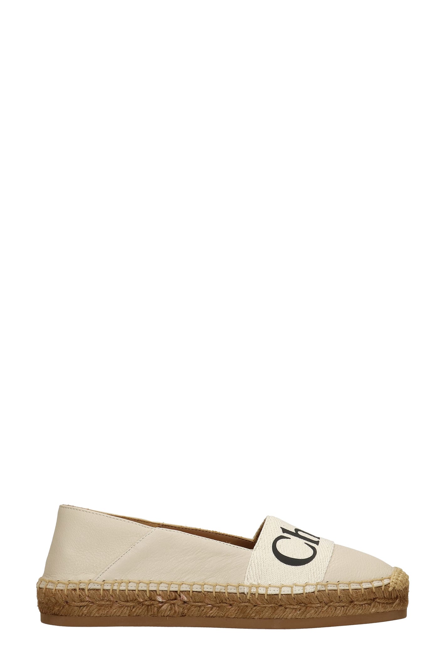 Chloé Espadrilles In White Leather