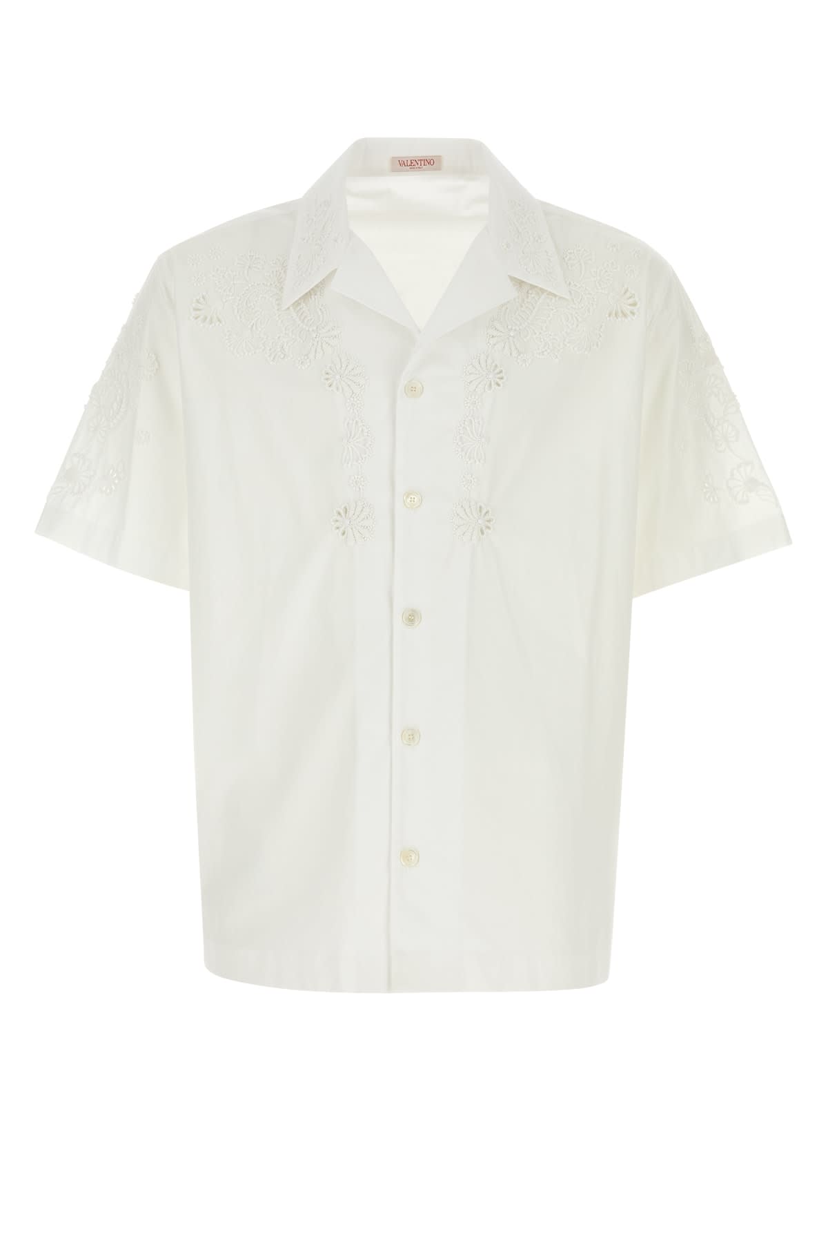 Shop Valentino Camicia In Bianco