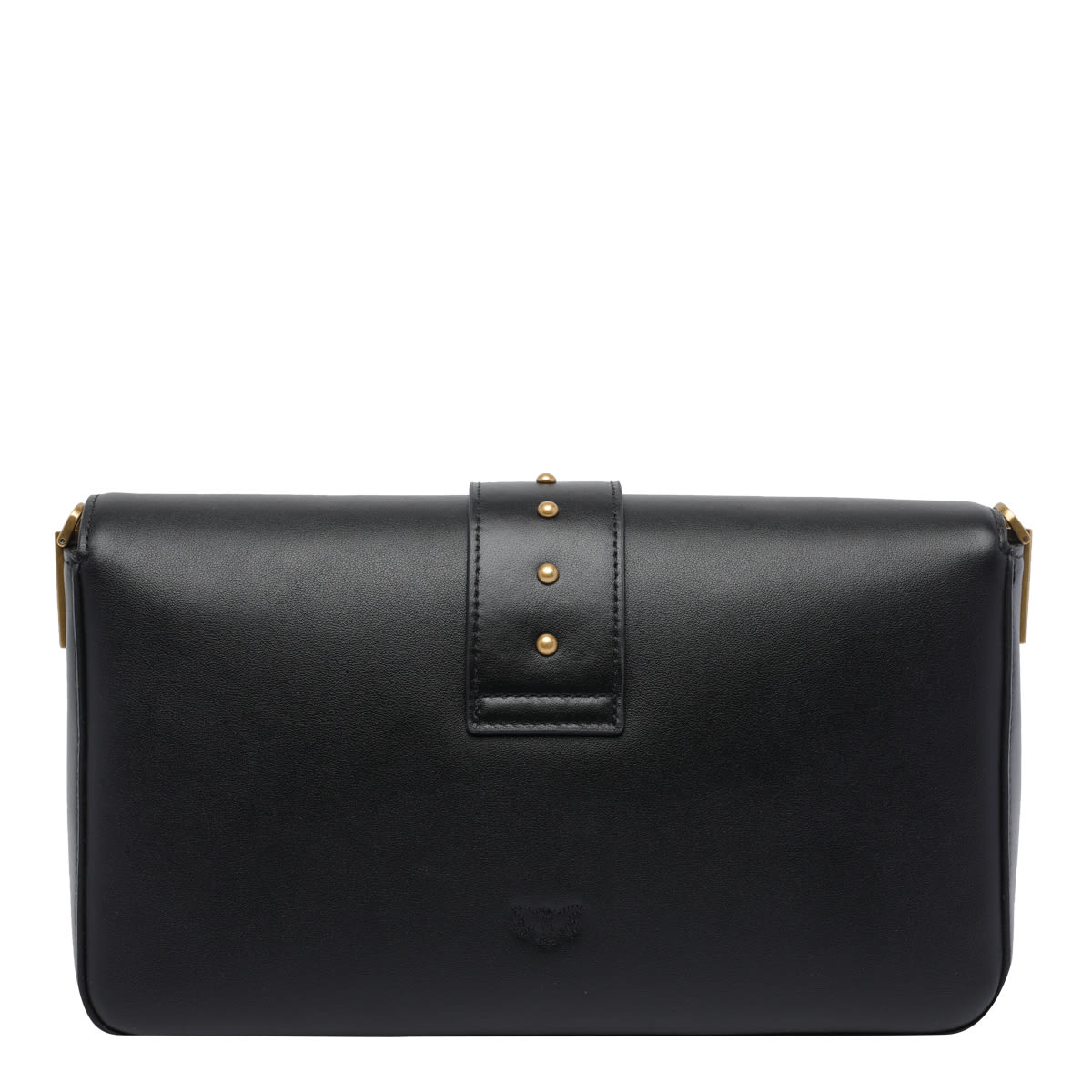 Pinko Love One Slouchy Crossbody Bag In Black