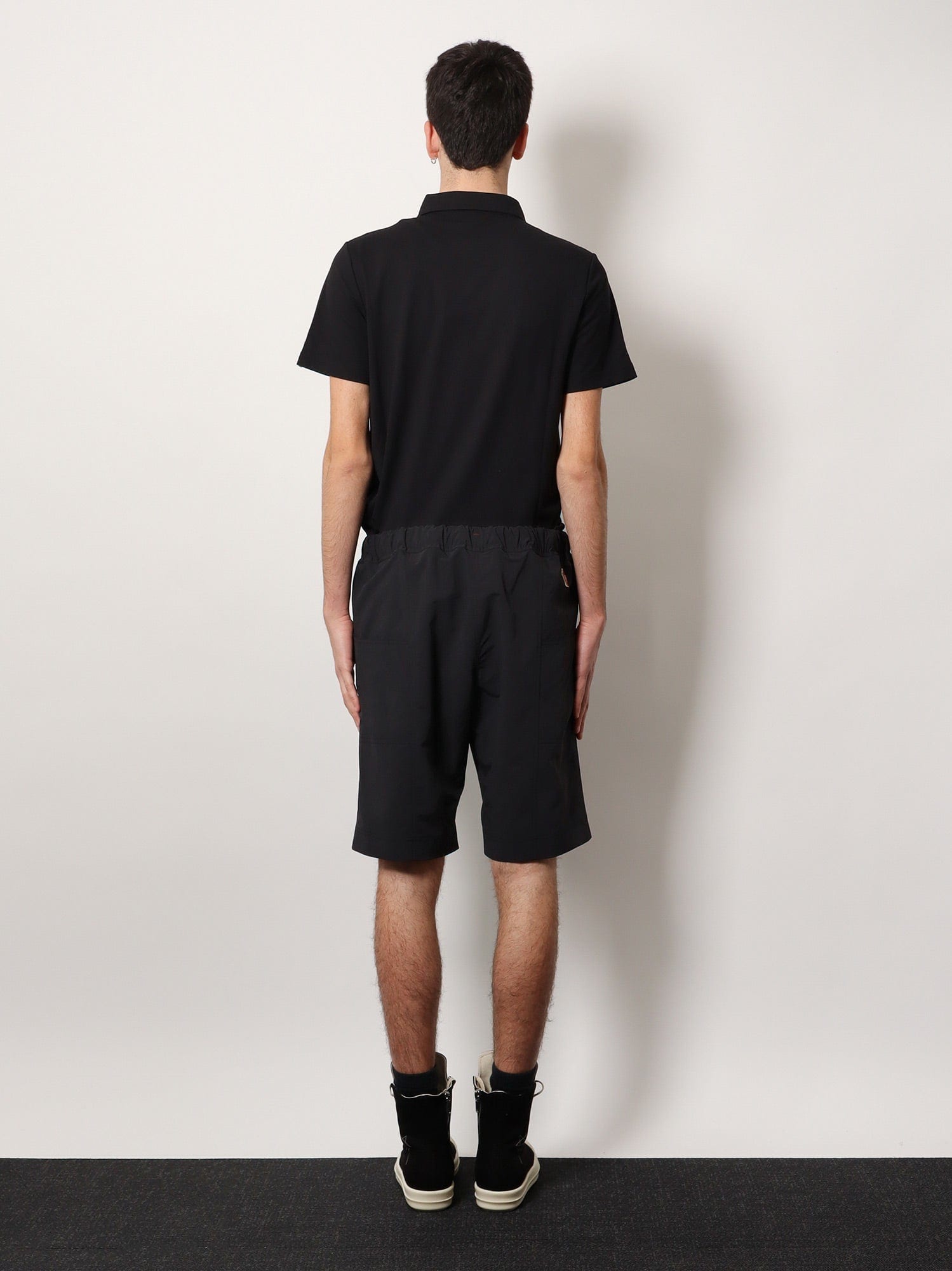Moncler Grenoble Men Day-namic Nylon Bermuda Shorts With Adjustable Drawstring In Black