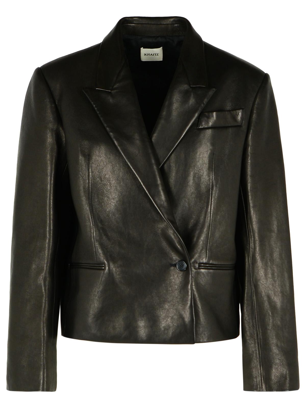 tanni Black Leather Jacket