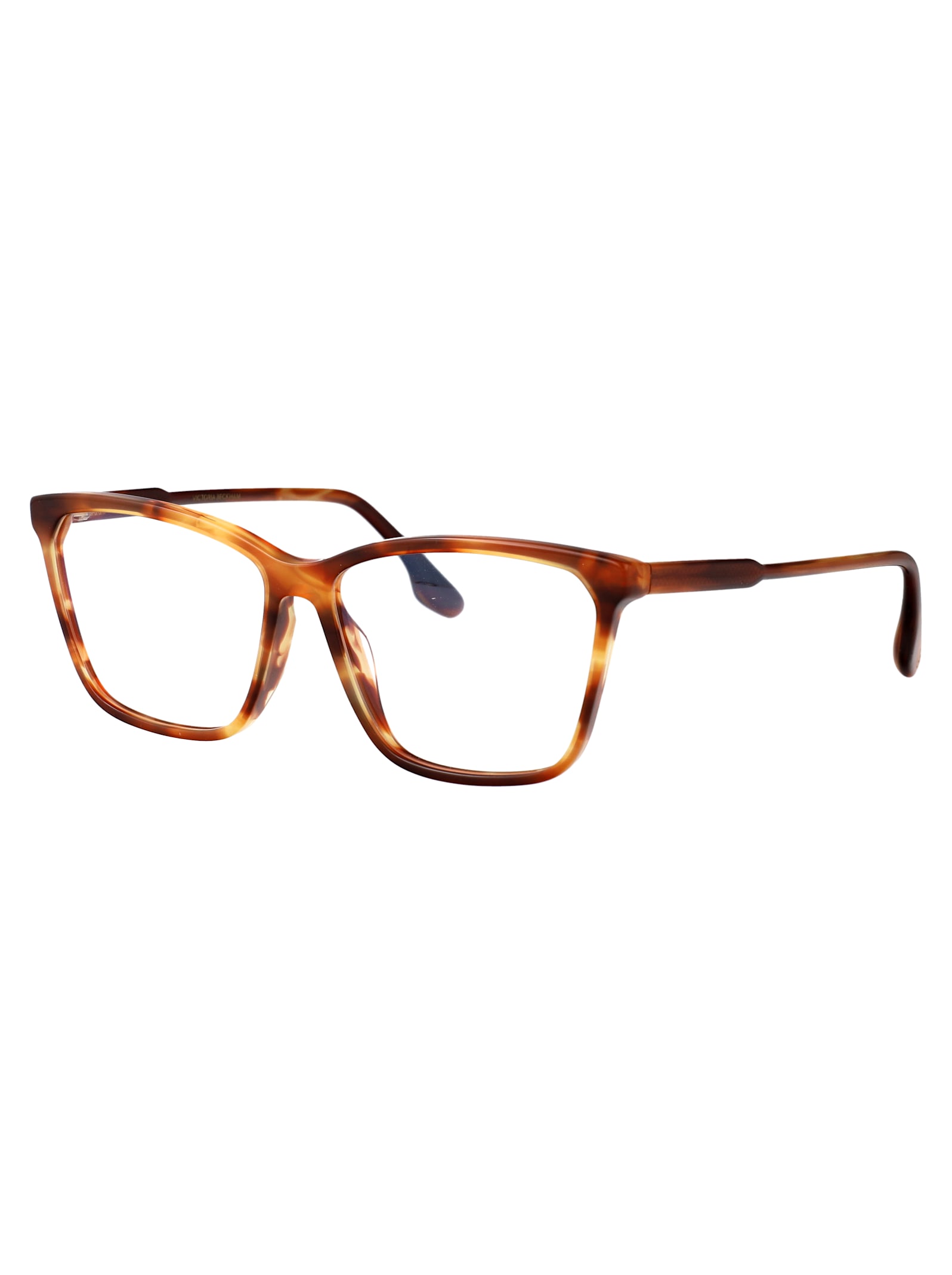 Victoria Beckham Chocolate Smoke Acetate Glasses In Brown