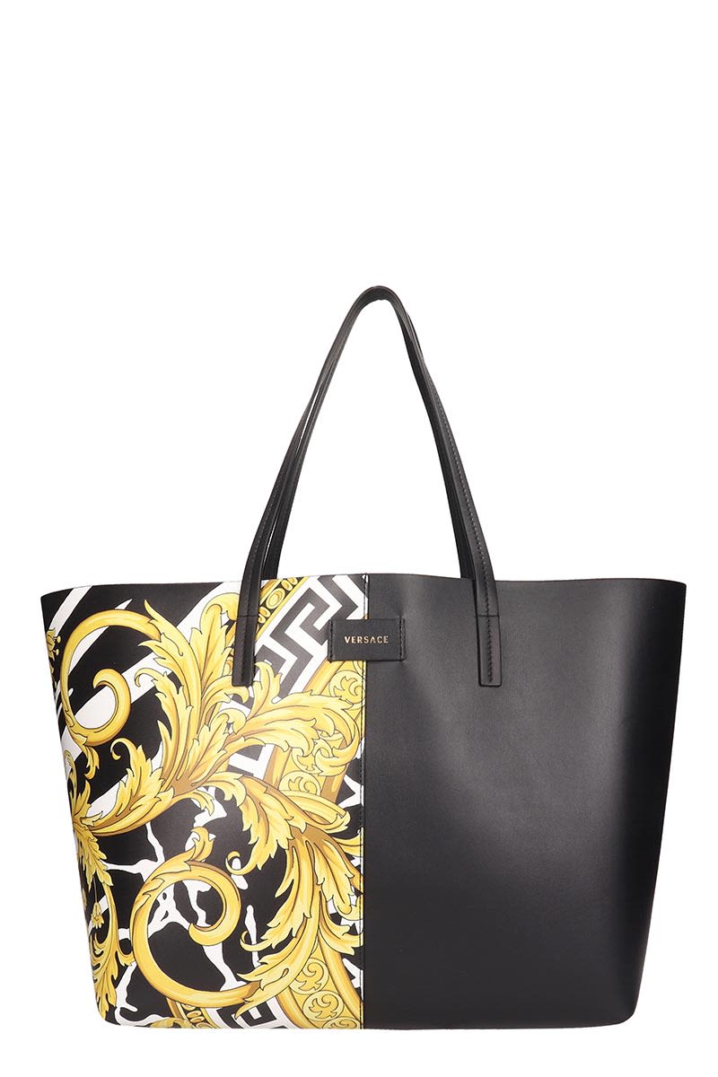 versace gold tote bag