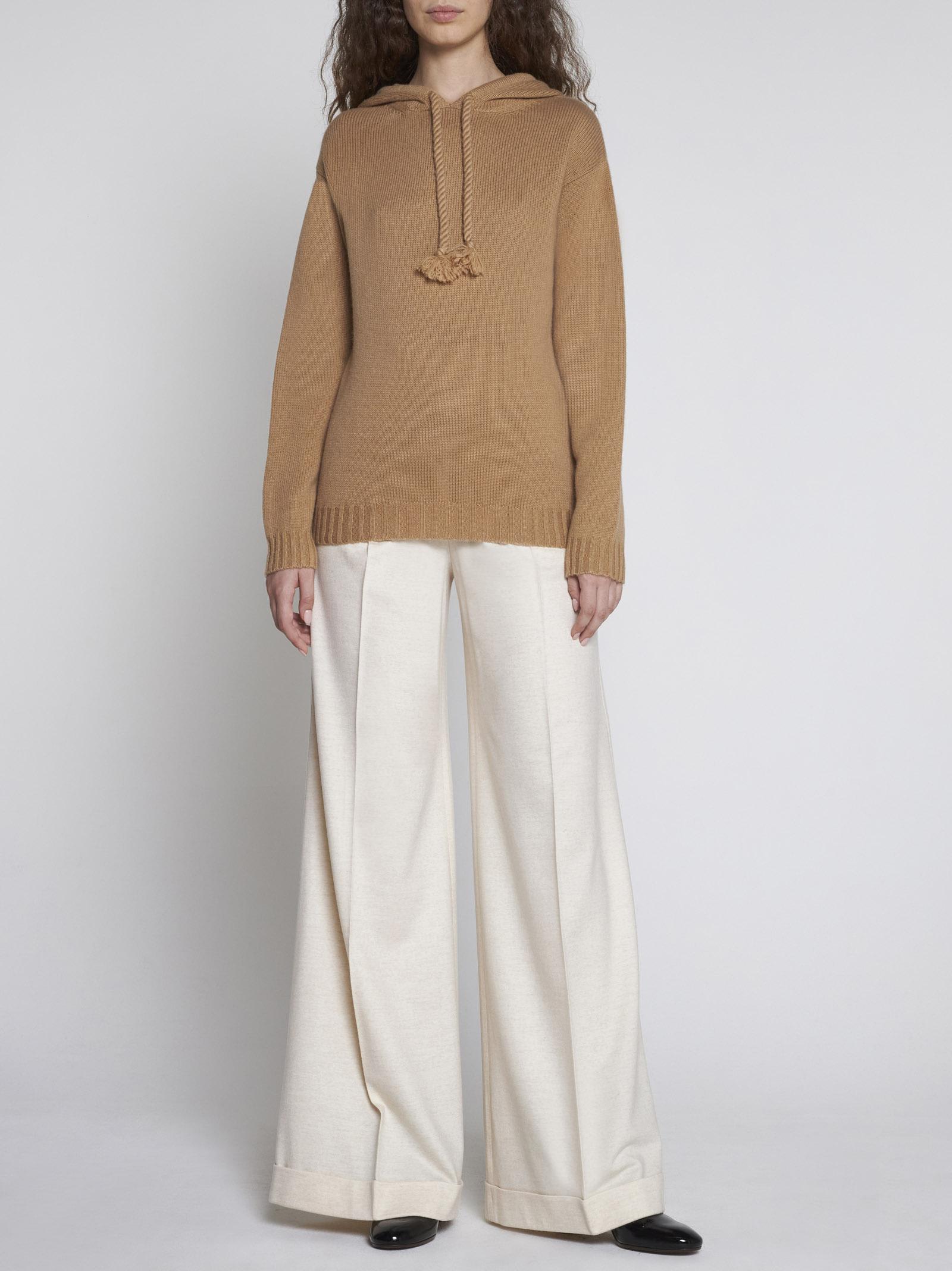 Shop Max Mara Wsdalia Cashmere Stole In Powder