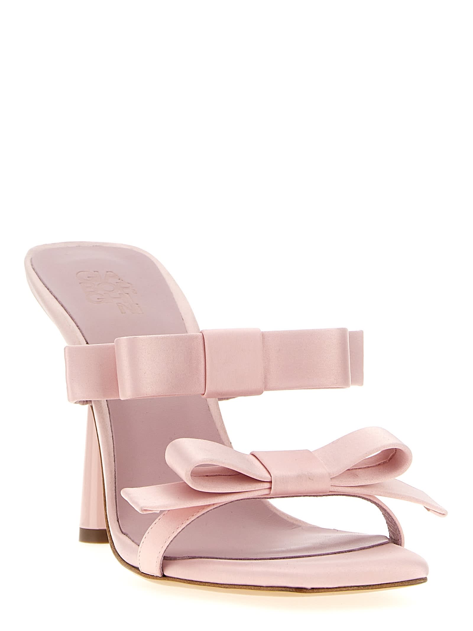 Shop Gia Borghini Galantine Mules In Pink