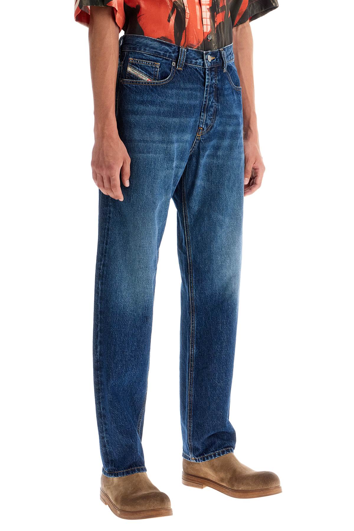 Shop Diesel Straight Leg Jeans 2010 D In Denim (blue)