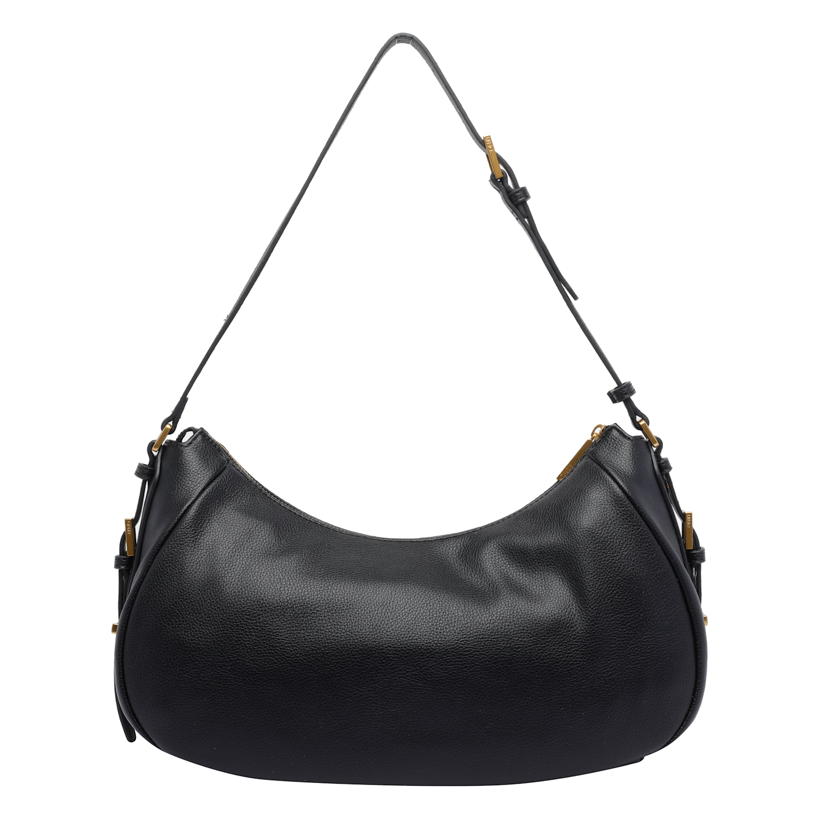 Liu •jo Logo-lettering Shoulder Bag In Black