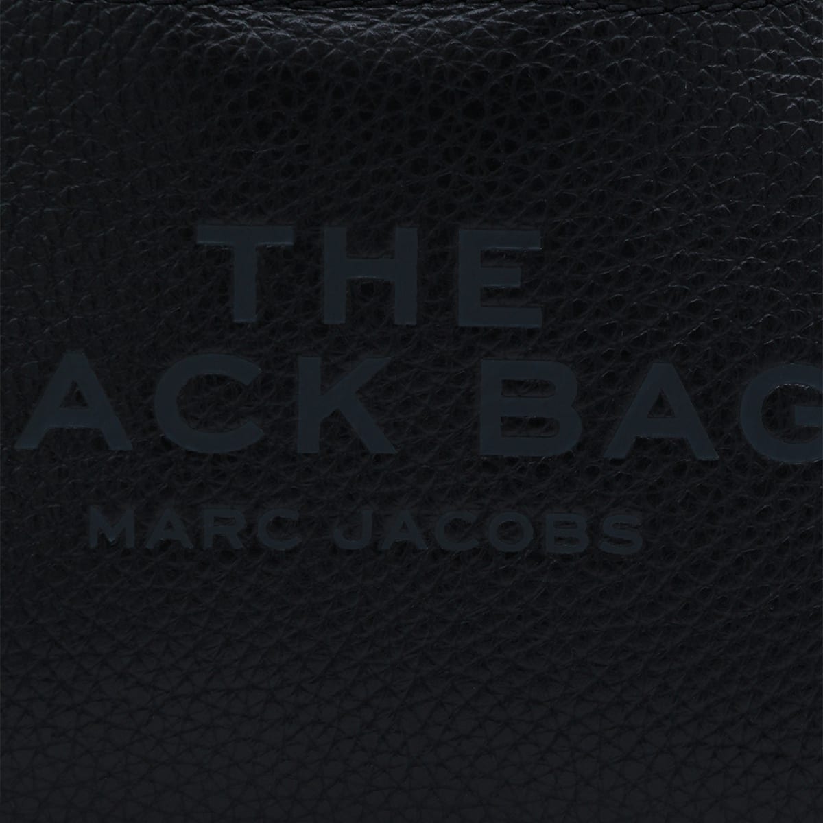 Marc Jacobs Black Leather The Micro Crossbody Sac In Black