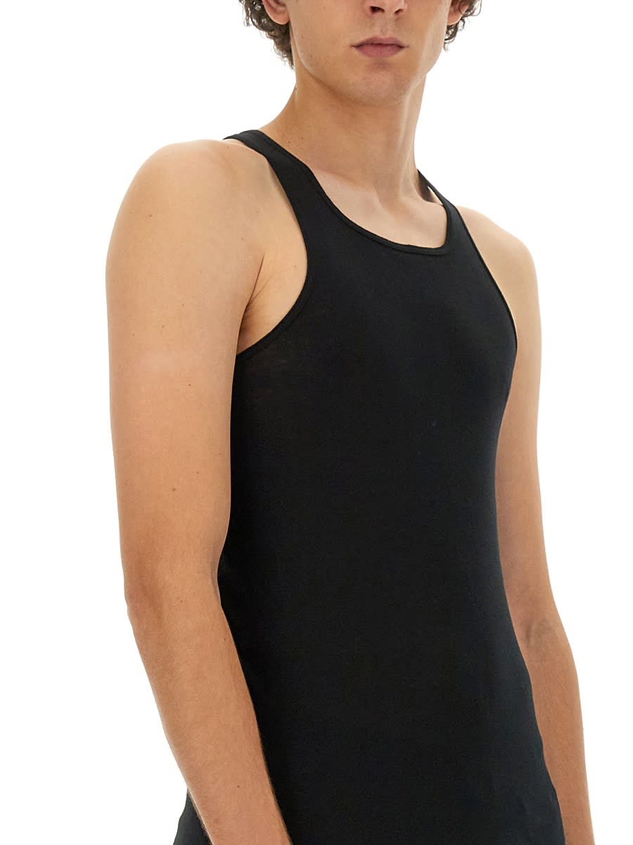 Shop Rick Owens Tank Top In Black