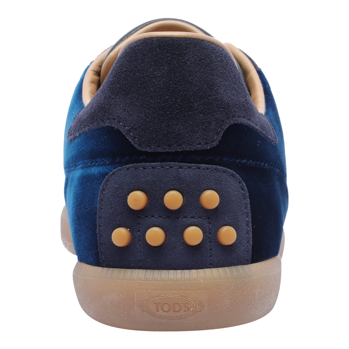 Shop Tod's Tabs Sneakers In Blue