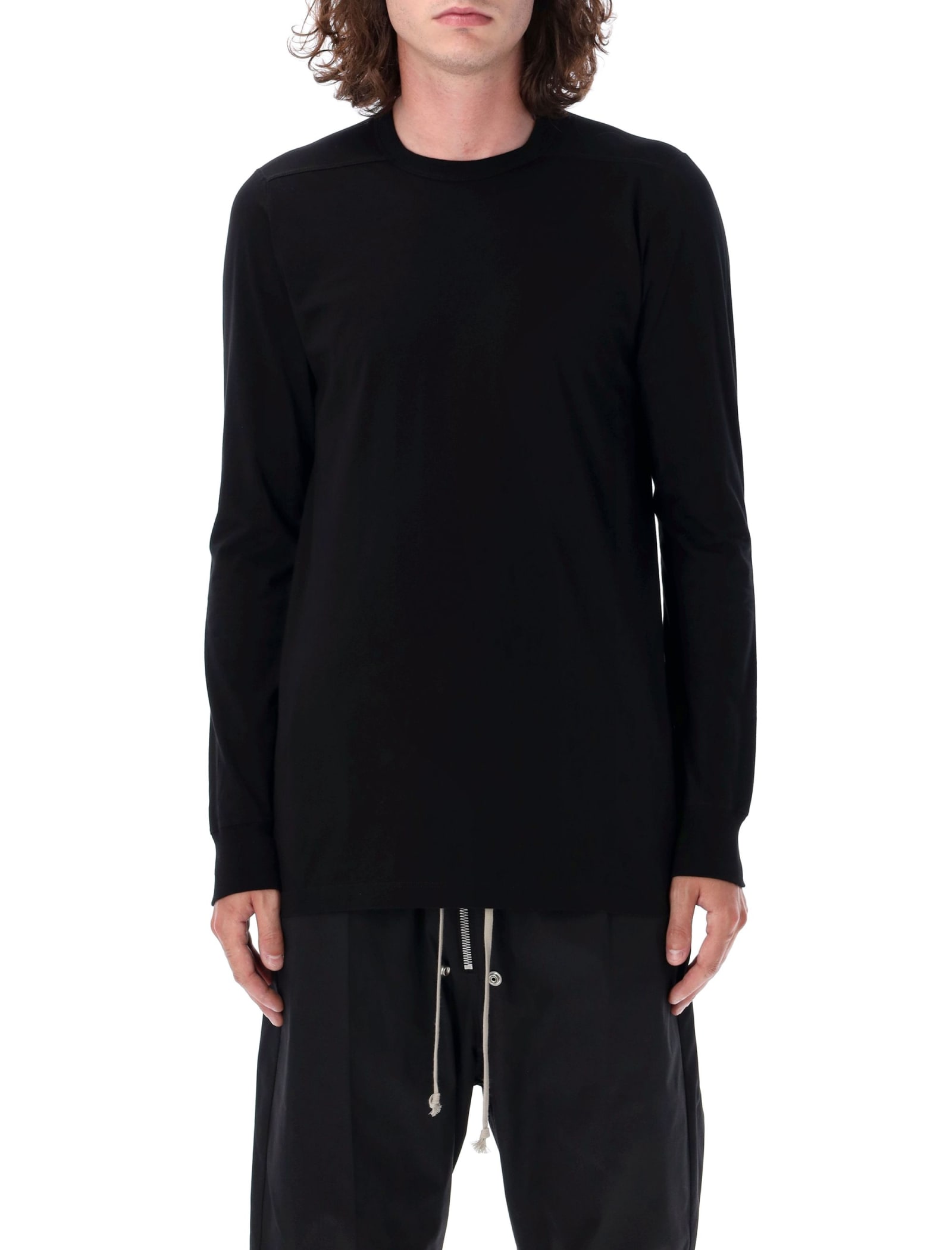 Shop Rick Owens Level T-shirt In Black