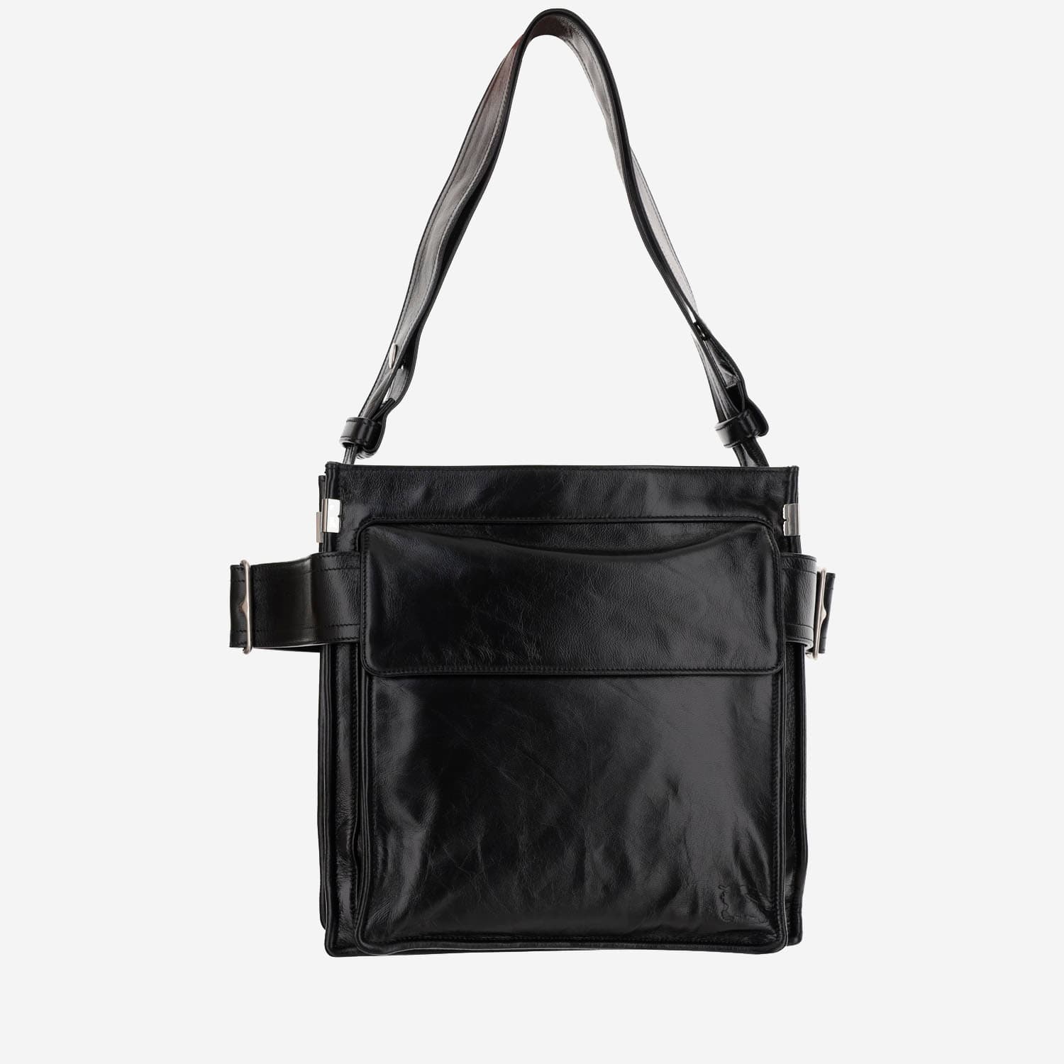 Shop Burberry Small Trench Tote In Black