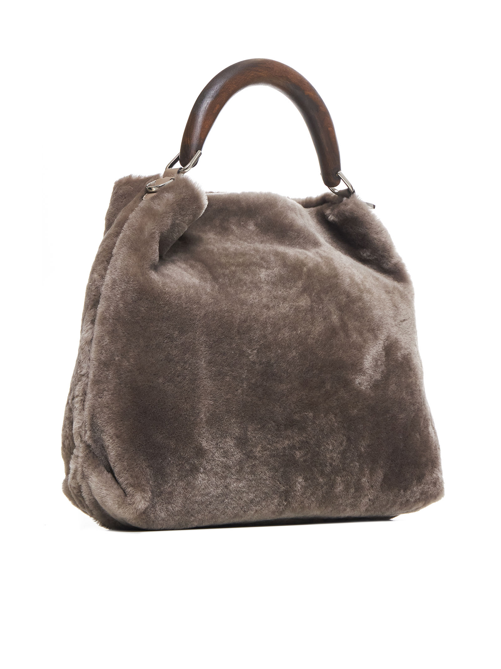 Shop Roberto Festa Tote In Beige