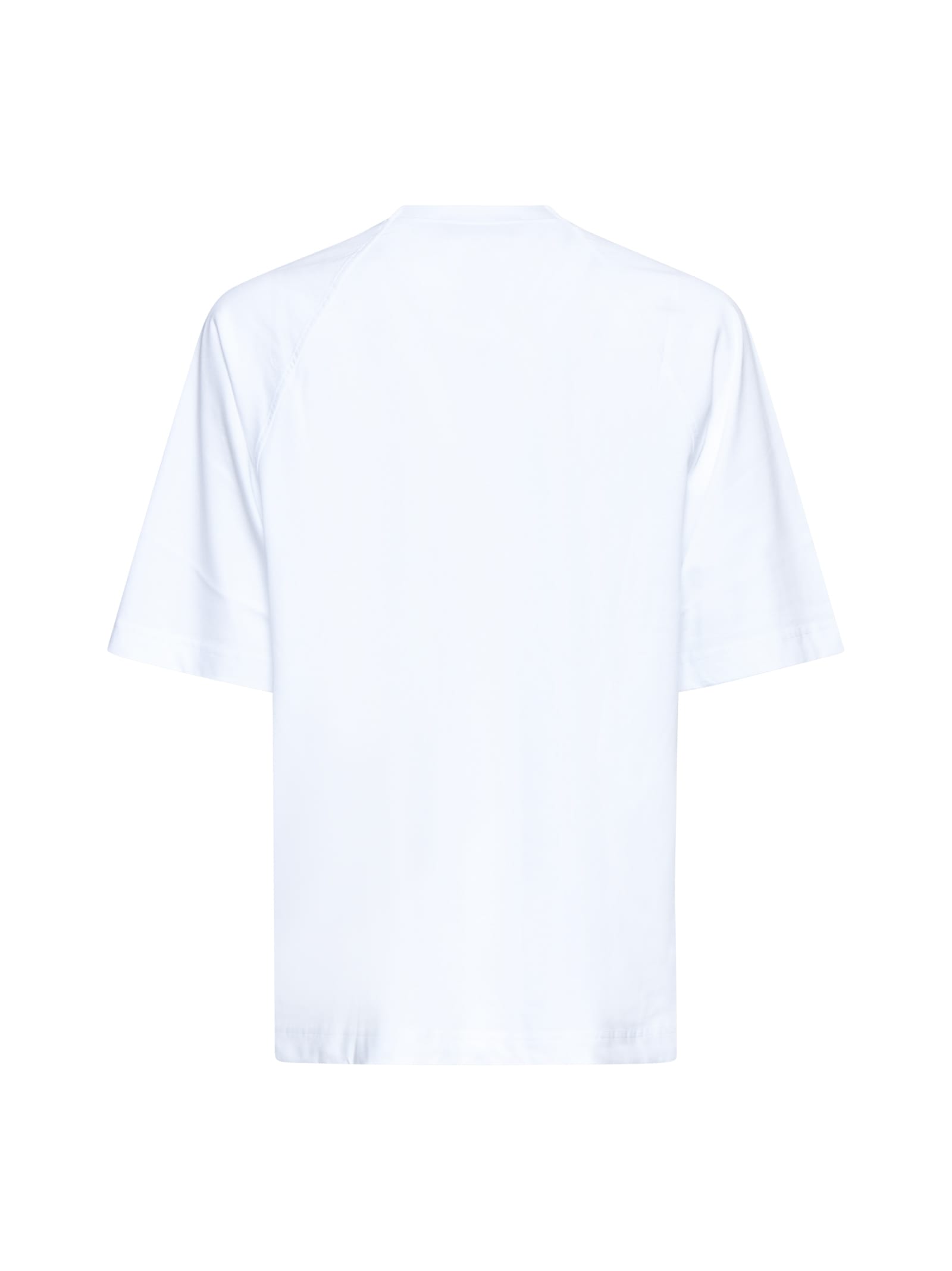 Shop Jacquemus T-shirt In White/blue