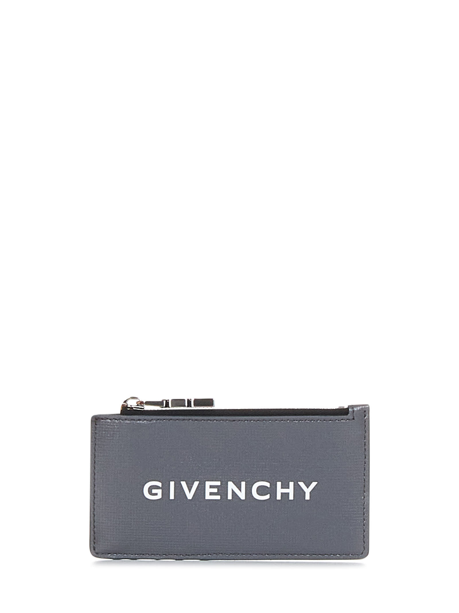 Shop Givenchy Cardholder In Grey