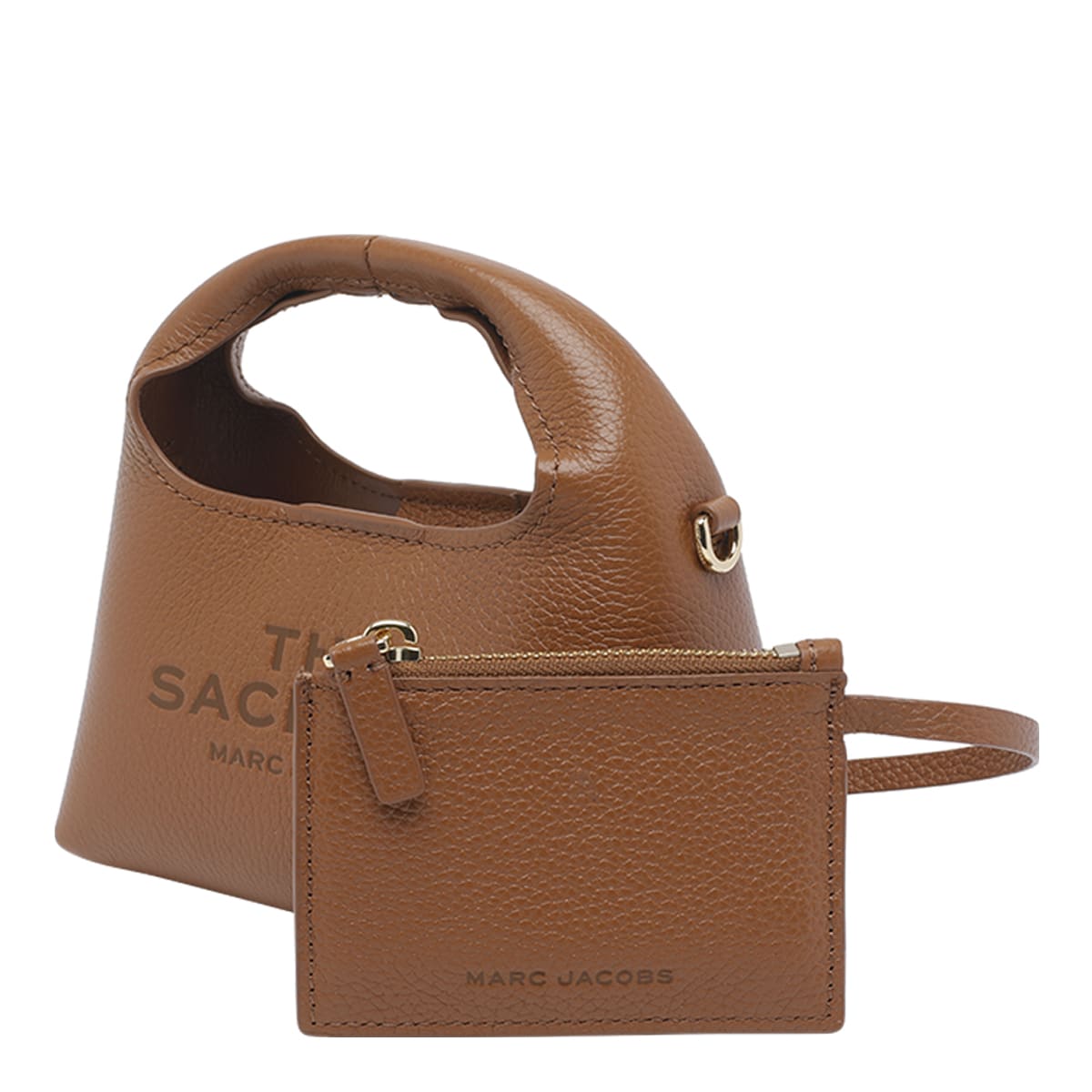 Marc Jacobs The Micro Crossbody Sack Bag In Brown