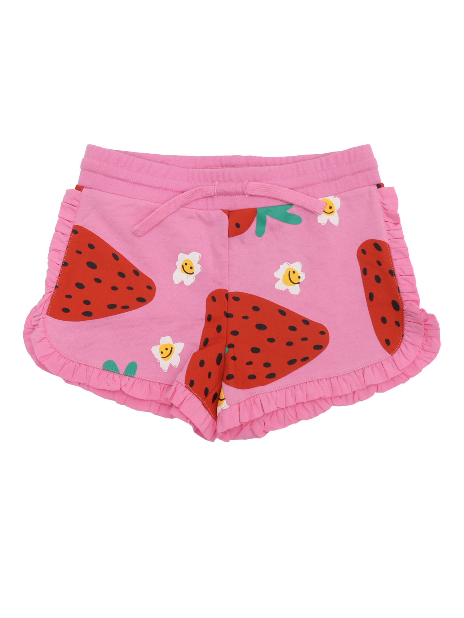 Stella Mccartney Jersey Shorts In Pink