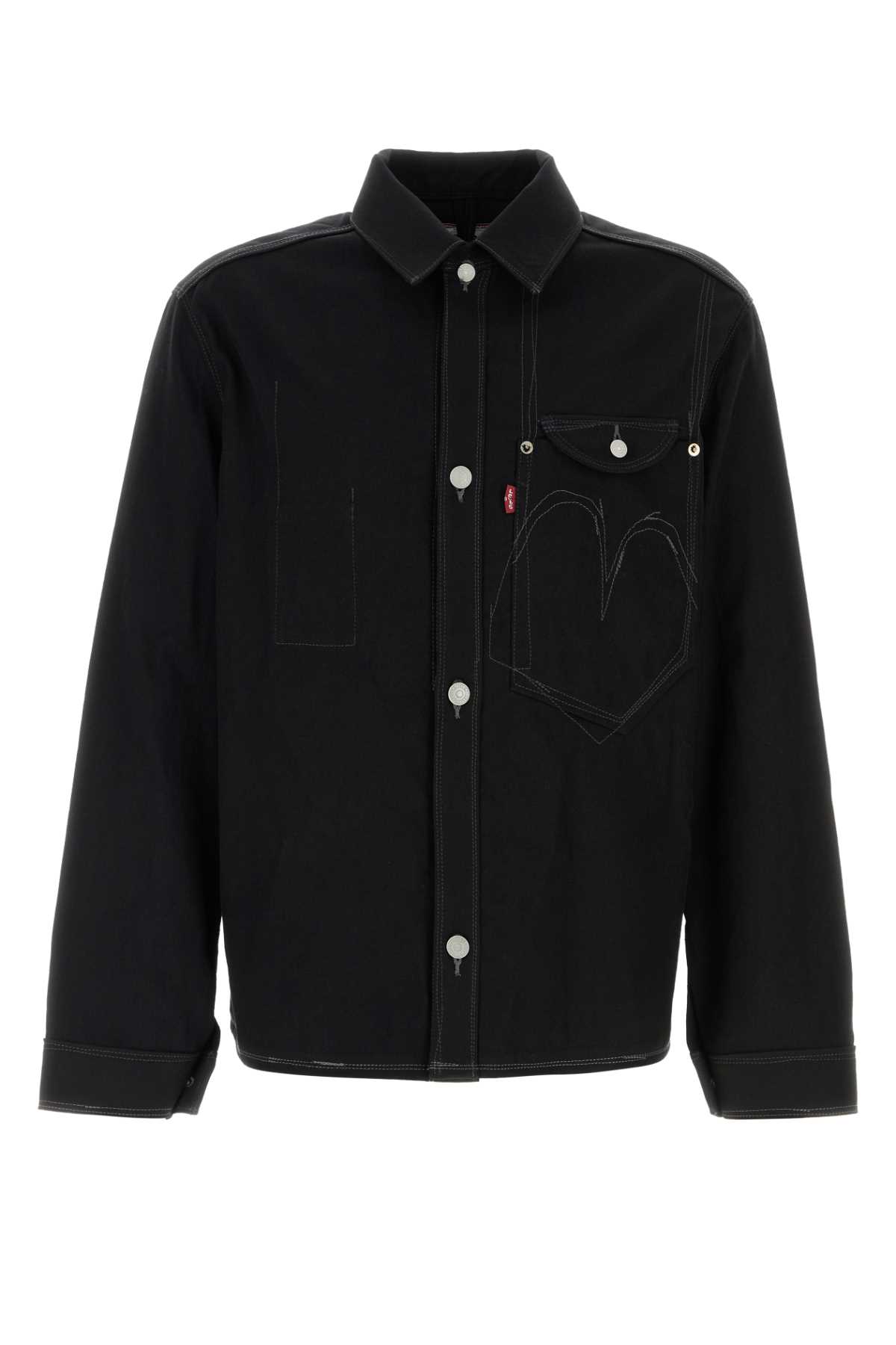 Black Denim Junya Watanabe X Levis Shirt