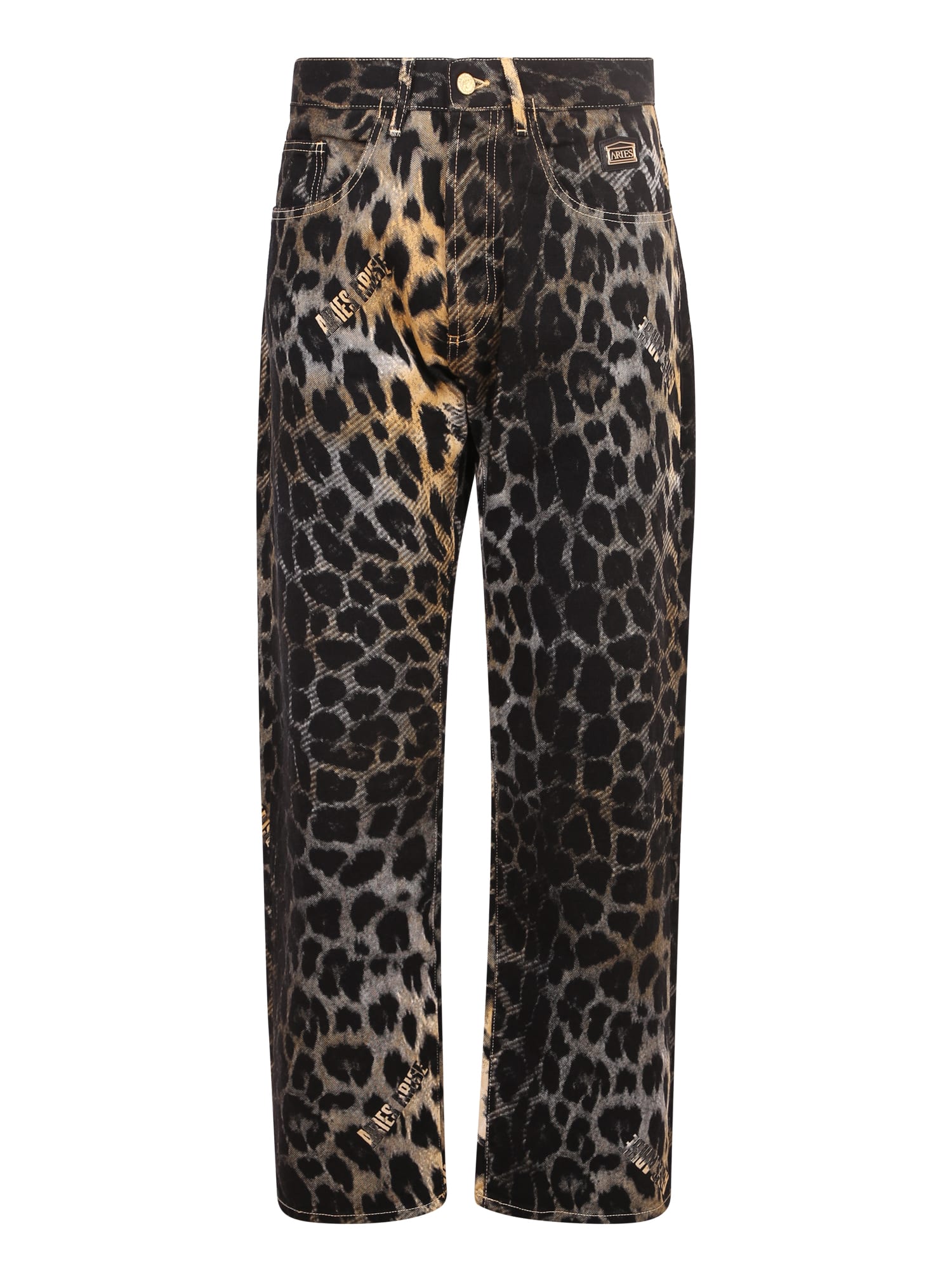 Aries Leopard Jeans