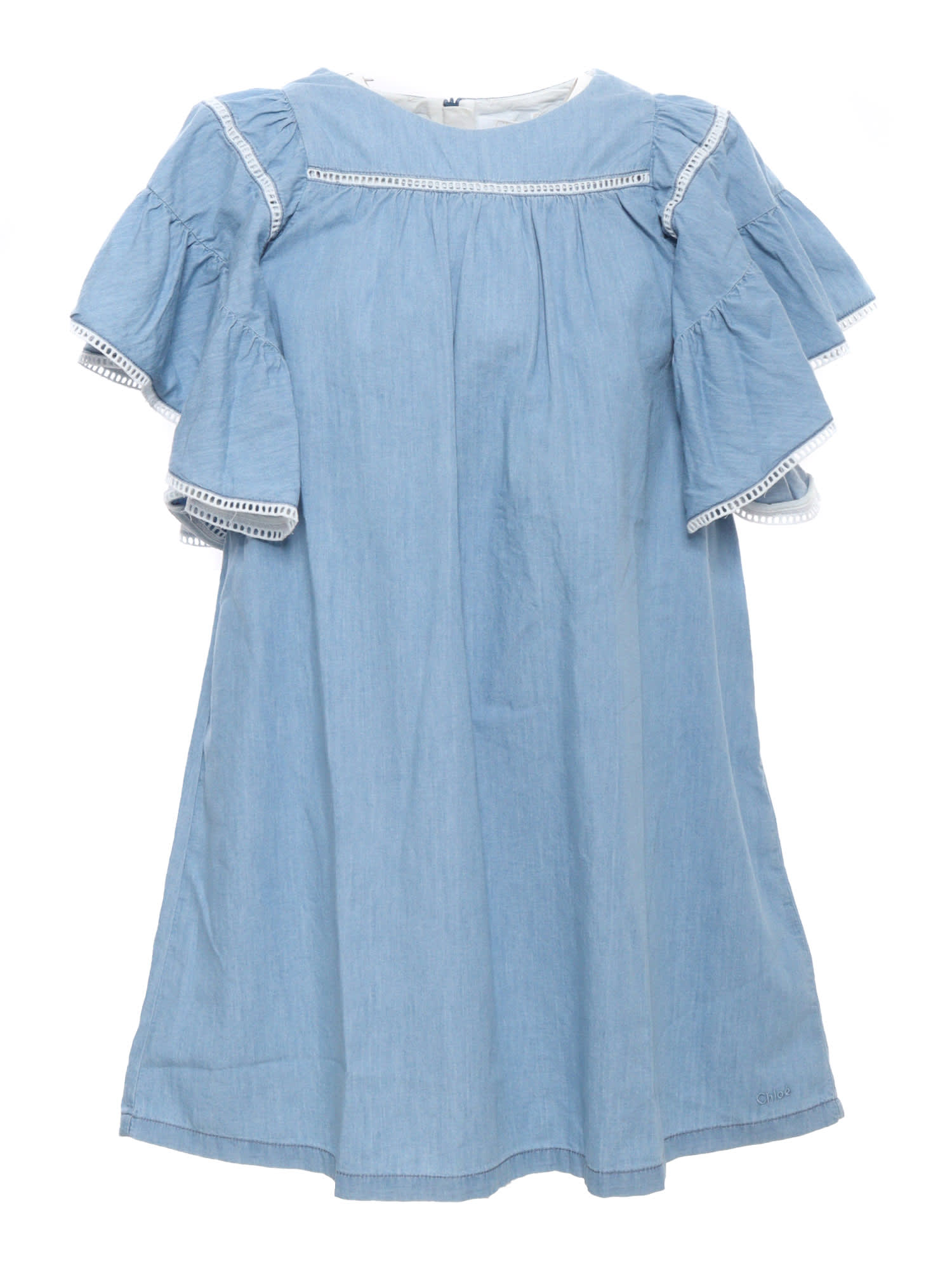 Chloé Kids' Light Blue Dress