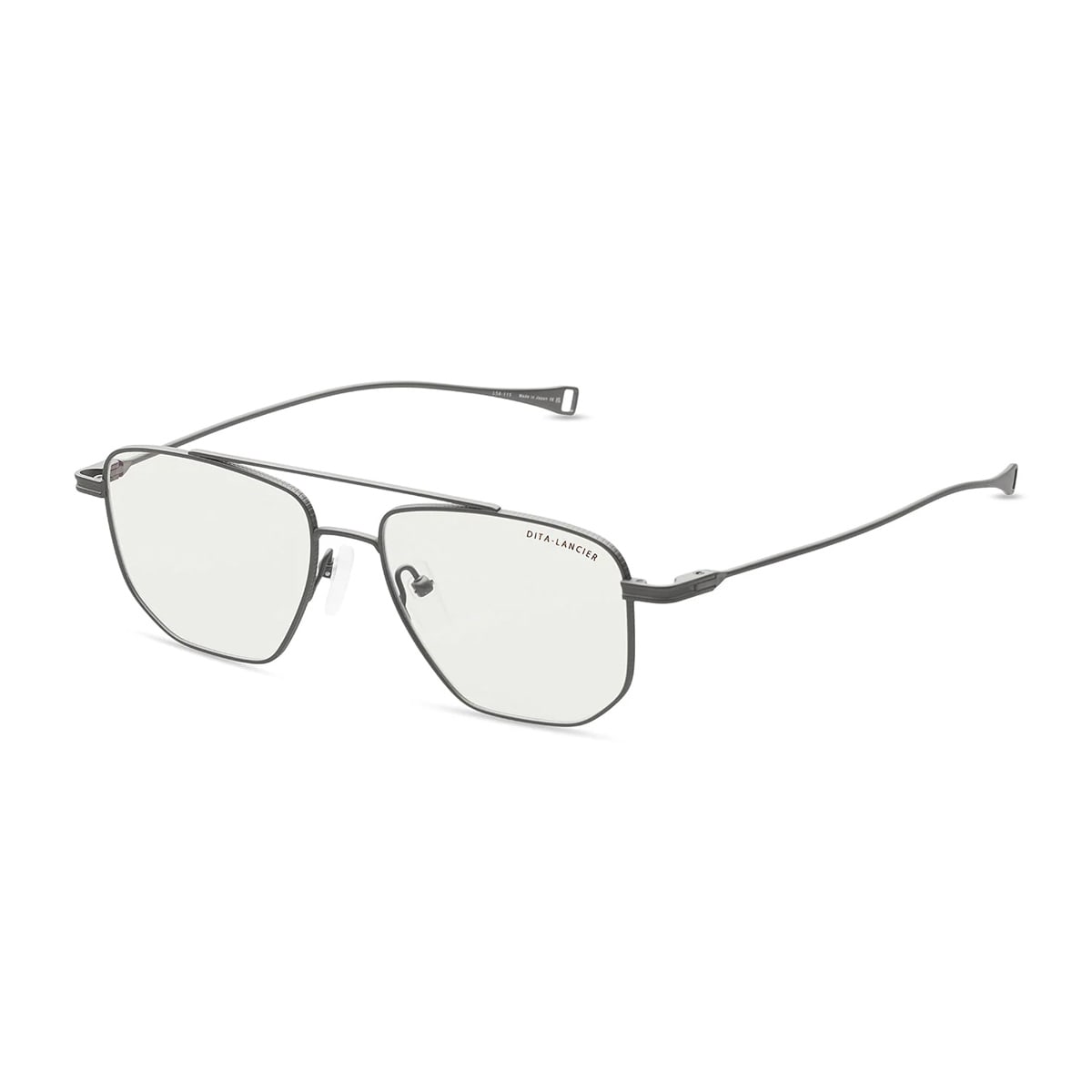 Dita Lancier Lsa Dlx115 03 Gunmetal Glasses In Metallic