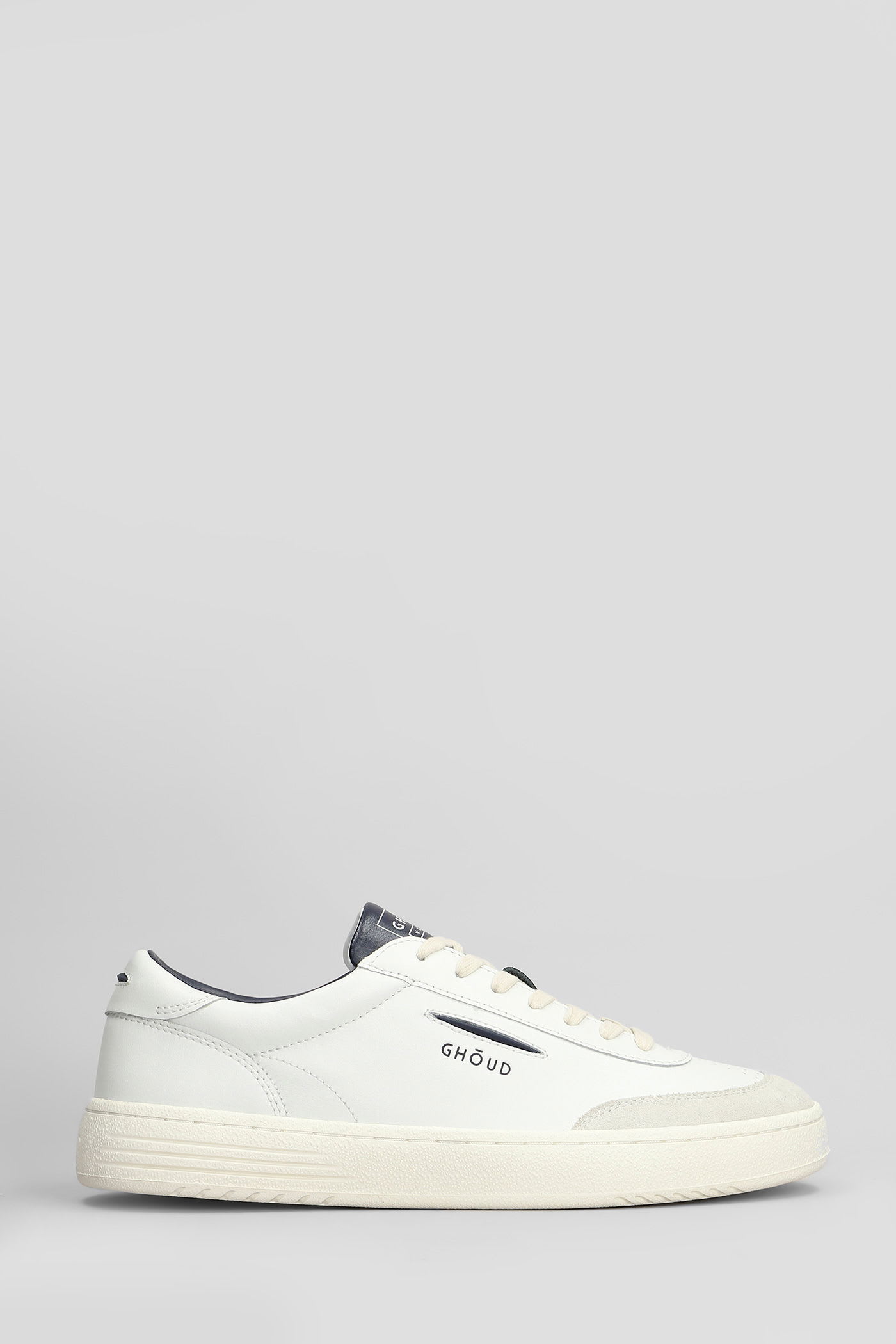 Lido Low Sneakers In White Leather