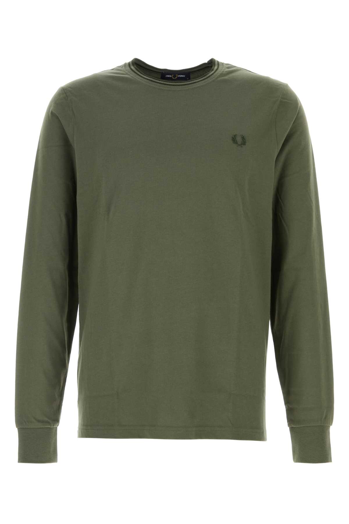 Army Green Cotton T-shirt