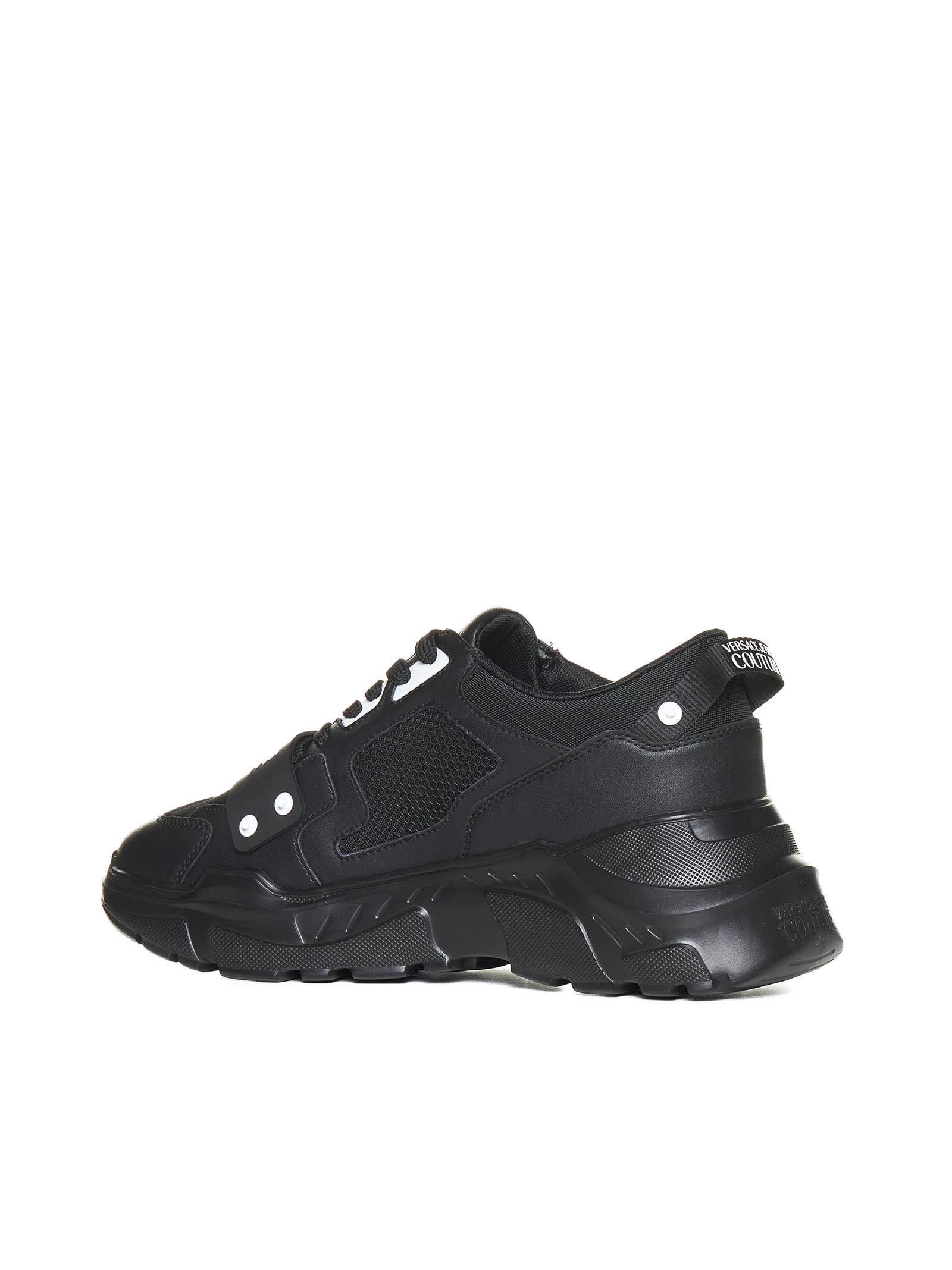 Versace Jeans Couture Sneakers In Black