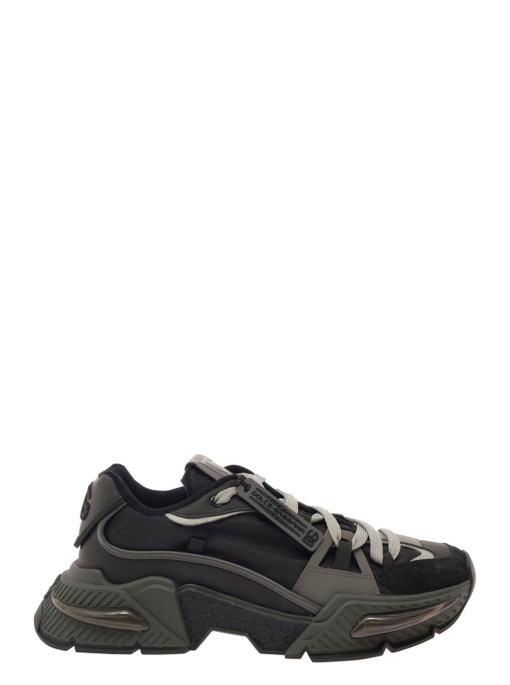 Dolce & Gabbana Air Master Sneaker in Black | Smart Closet