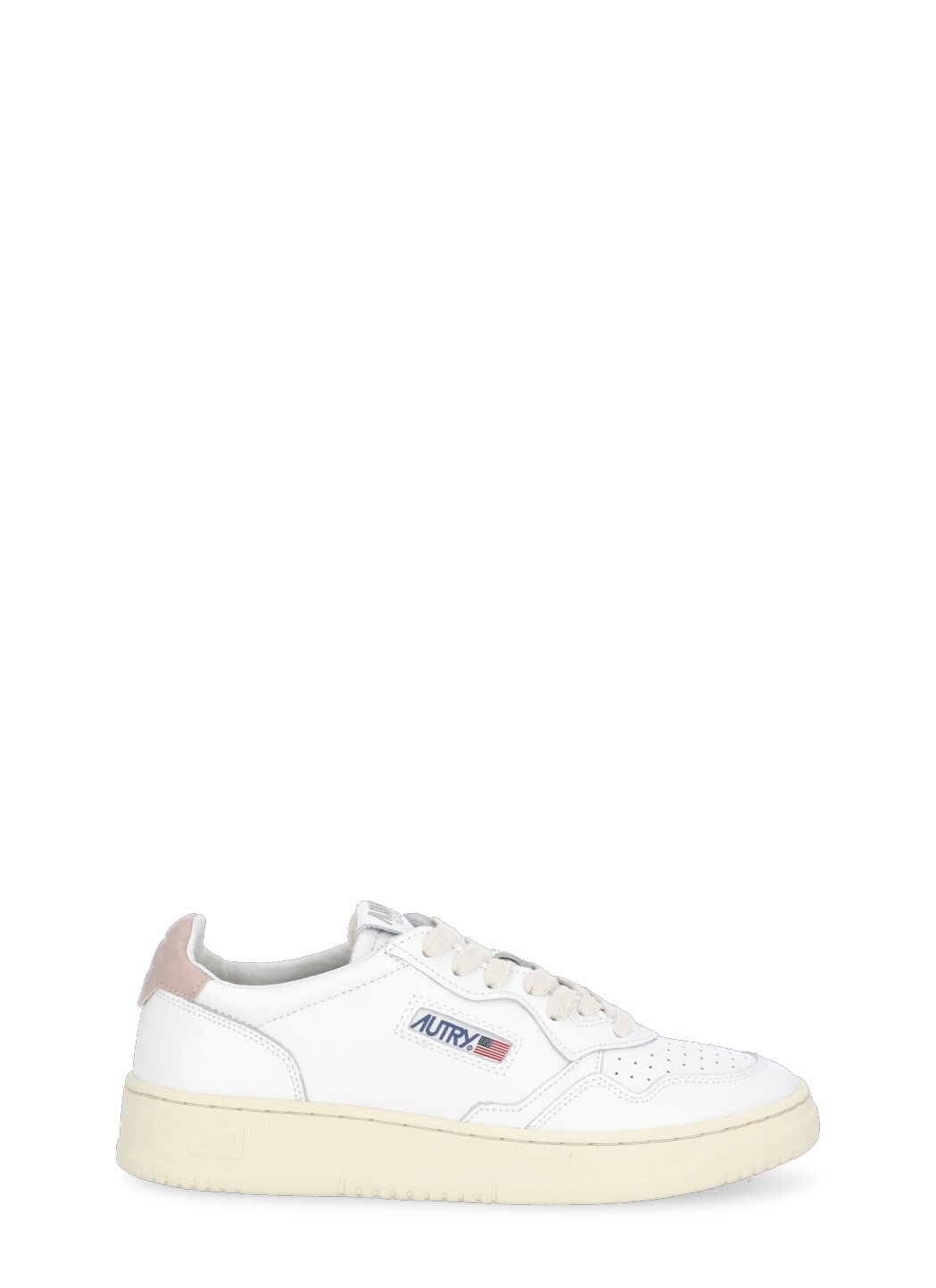 Autry White Low Top Sneakers With Oversized Platform