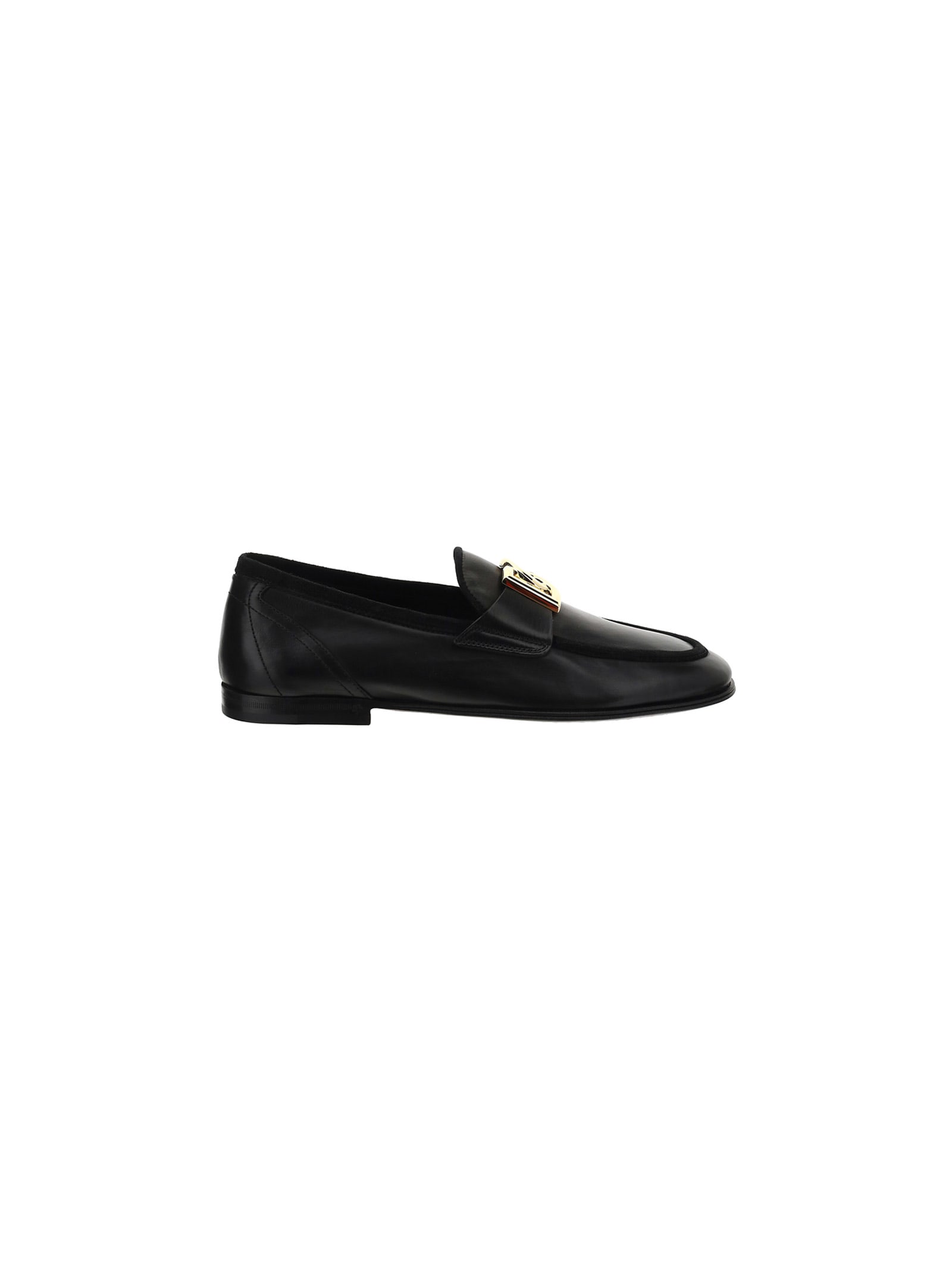 Shop Dolce & Gabbana Loafers In Black