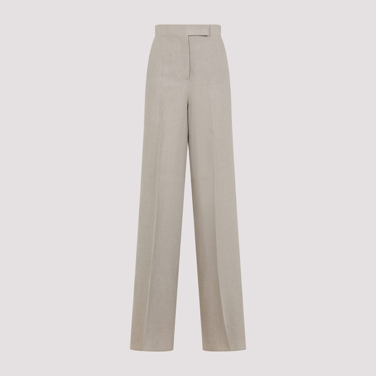 Max Mara Segale Formal Pants In Greggio