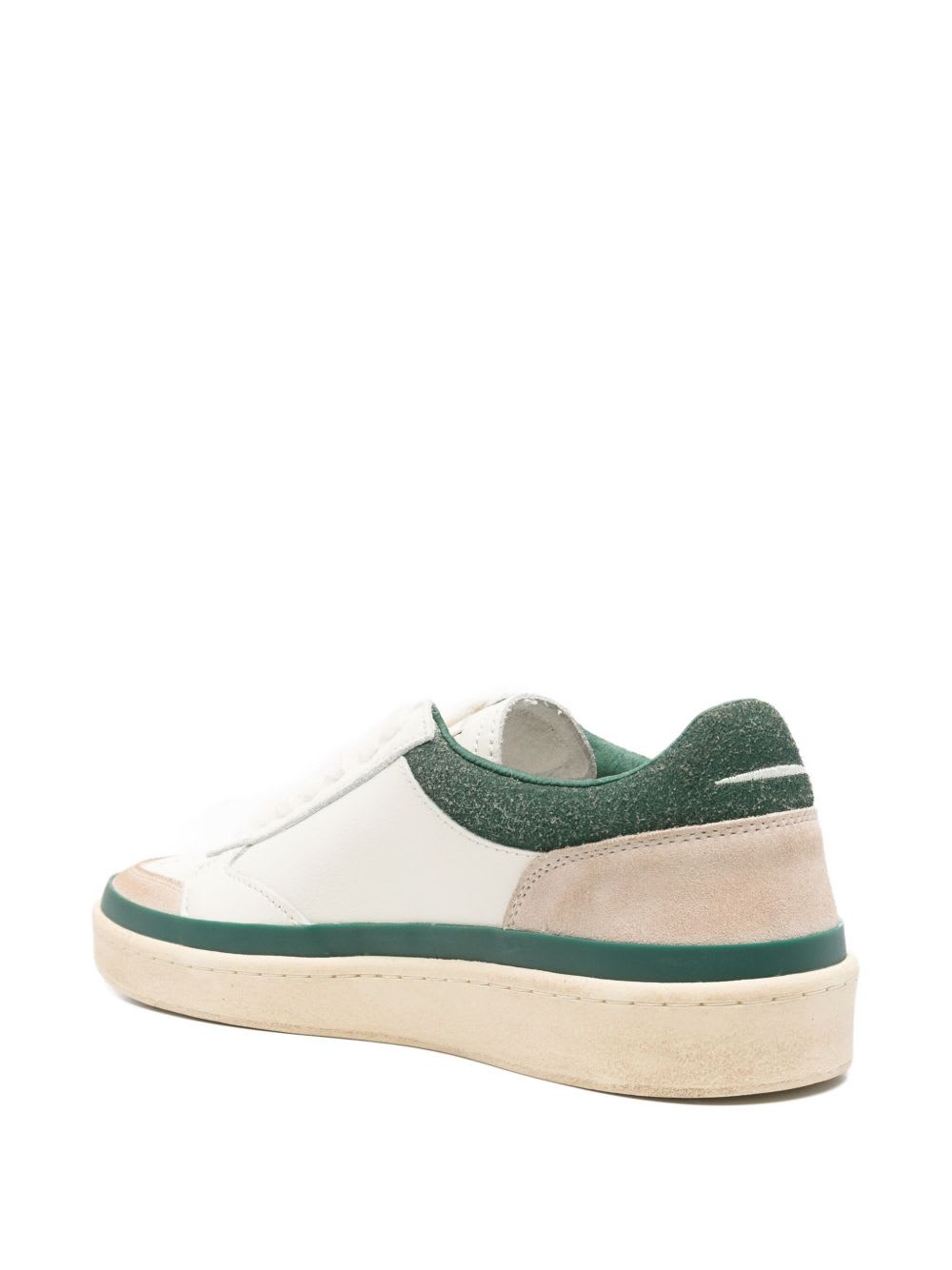 Ghoud Ghōud Pads Brushed Low Sneakers In White