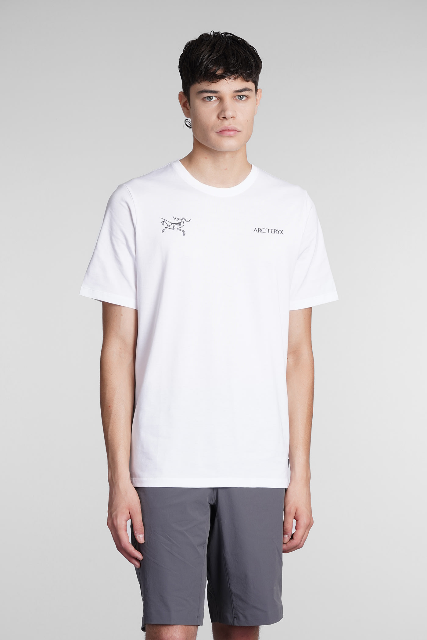 Arc'teryx Veilance Split T-shirt In White Cotton