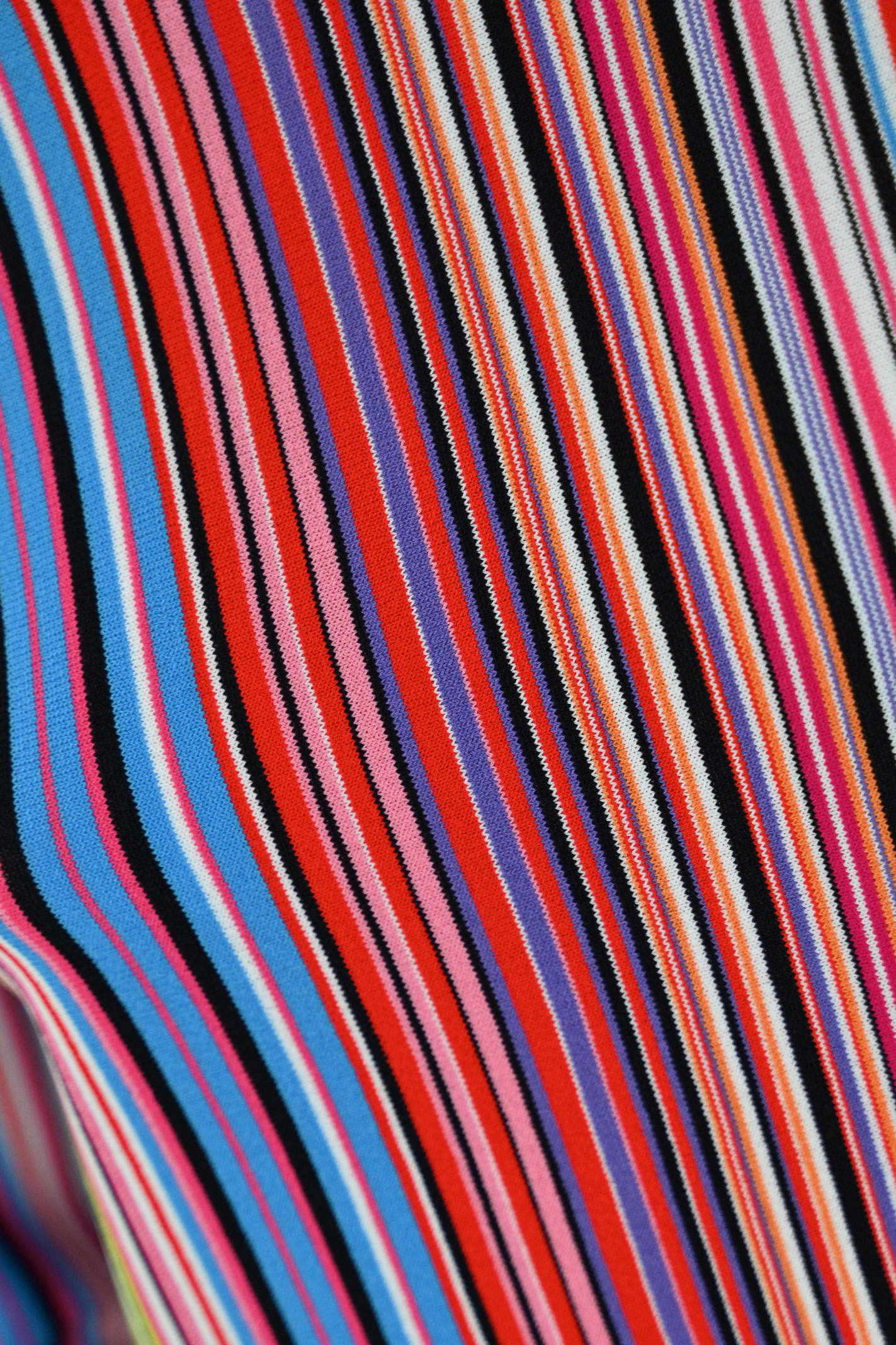 Shop Liviana Conti Striped Viscose Sweater In Riga Multicolor