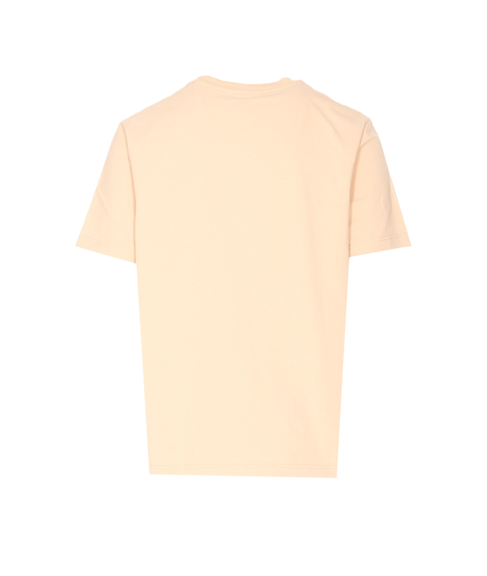 Shop Maison Kitsuné Bold Fox Head Patch T-shirt In Smoke
