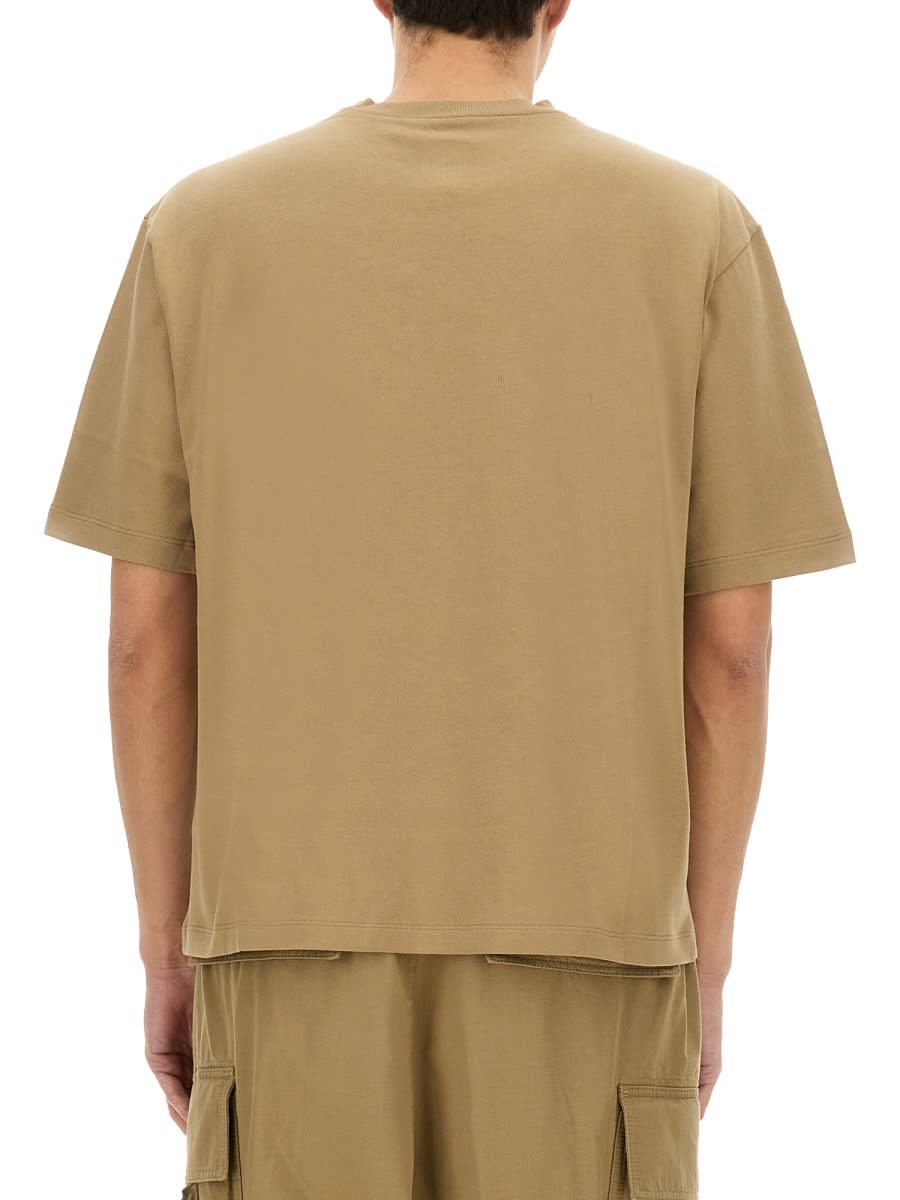 Dsquared2 Dsquared Men "icon New Generation" T-shirt In Beige