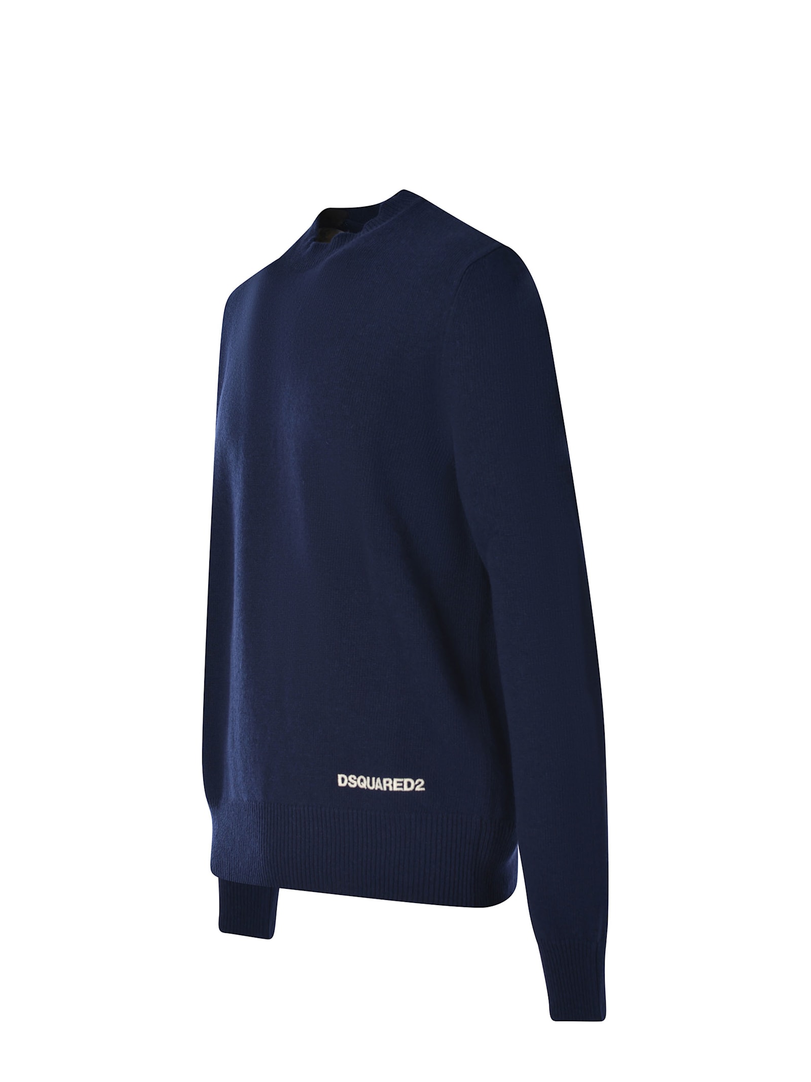 Shop Dsquared2 Sweater  Made Of Wool In Blue