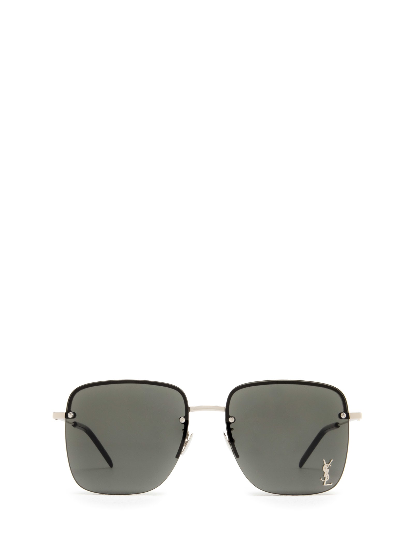 Saint Laurent Eyewear Sl 312 M Silver Sunglasses