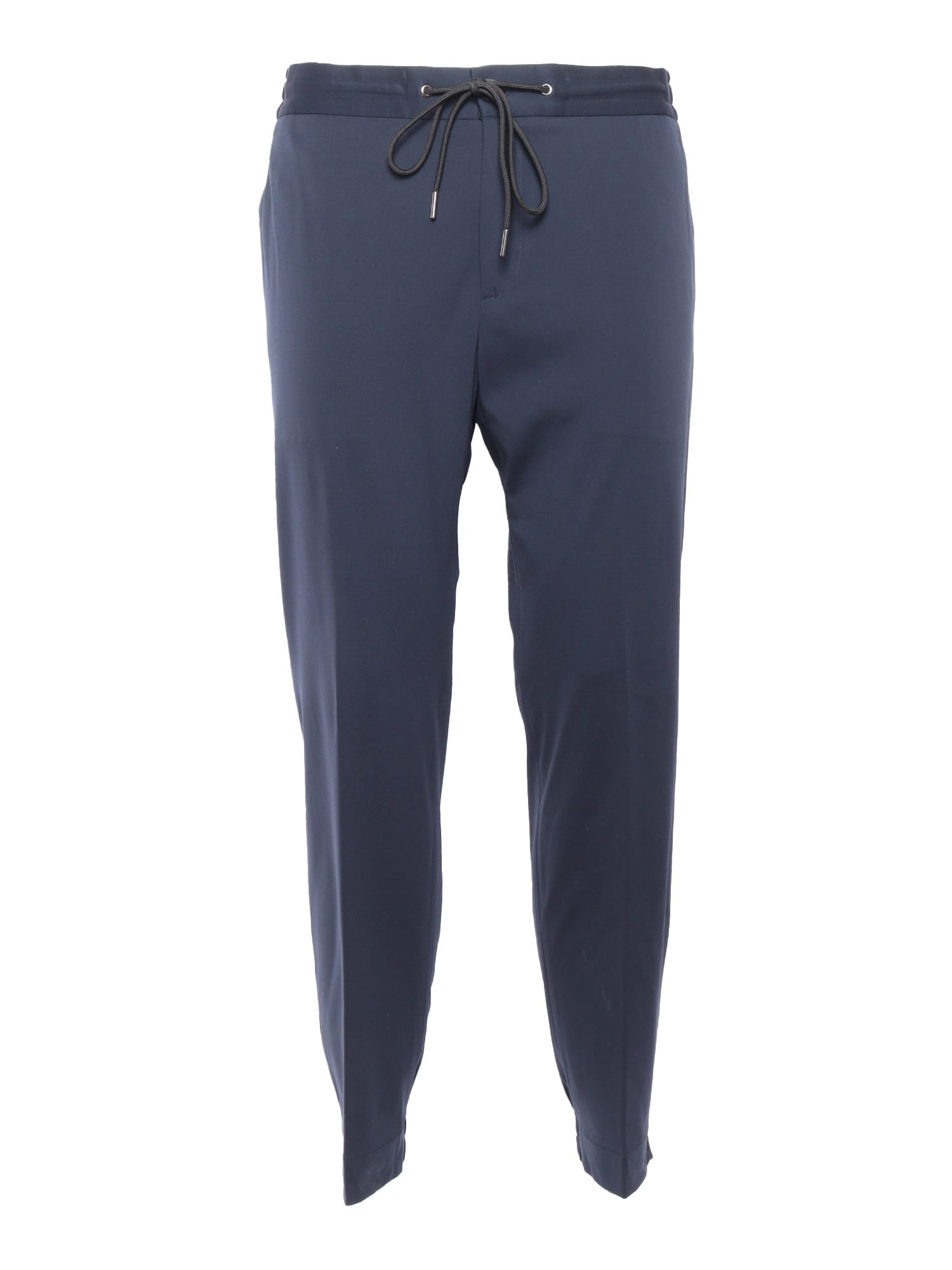 Tombolini Tailored Running Suit With Single Button Closure In Blue