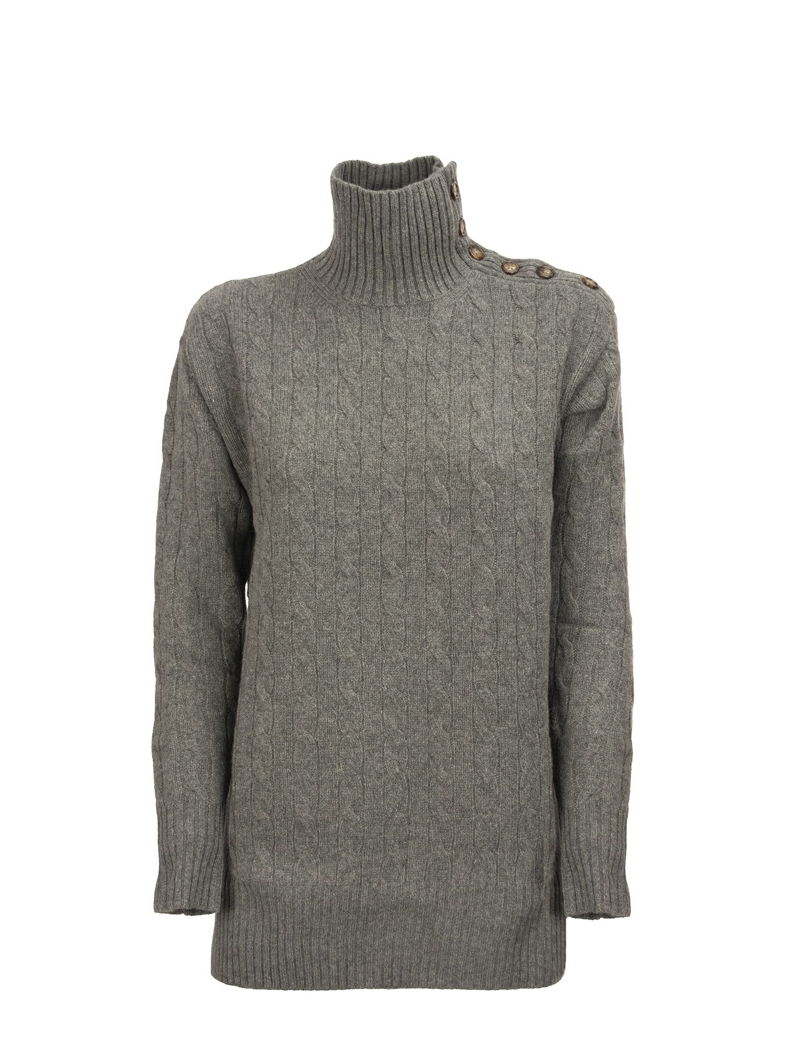 Ralph Lauren Cable-knit Turtleneck Sweater