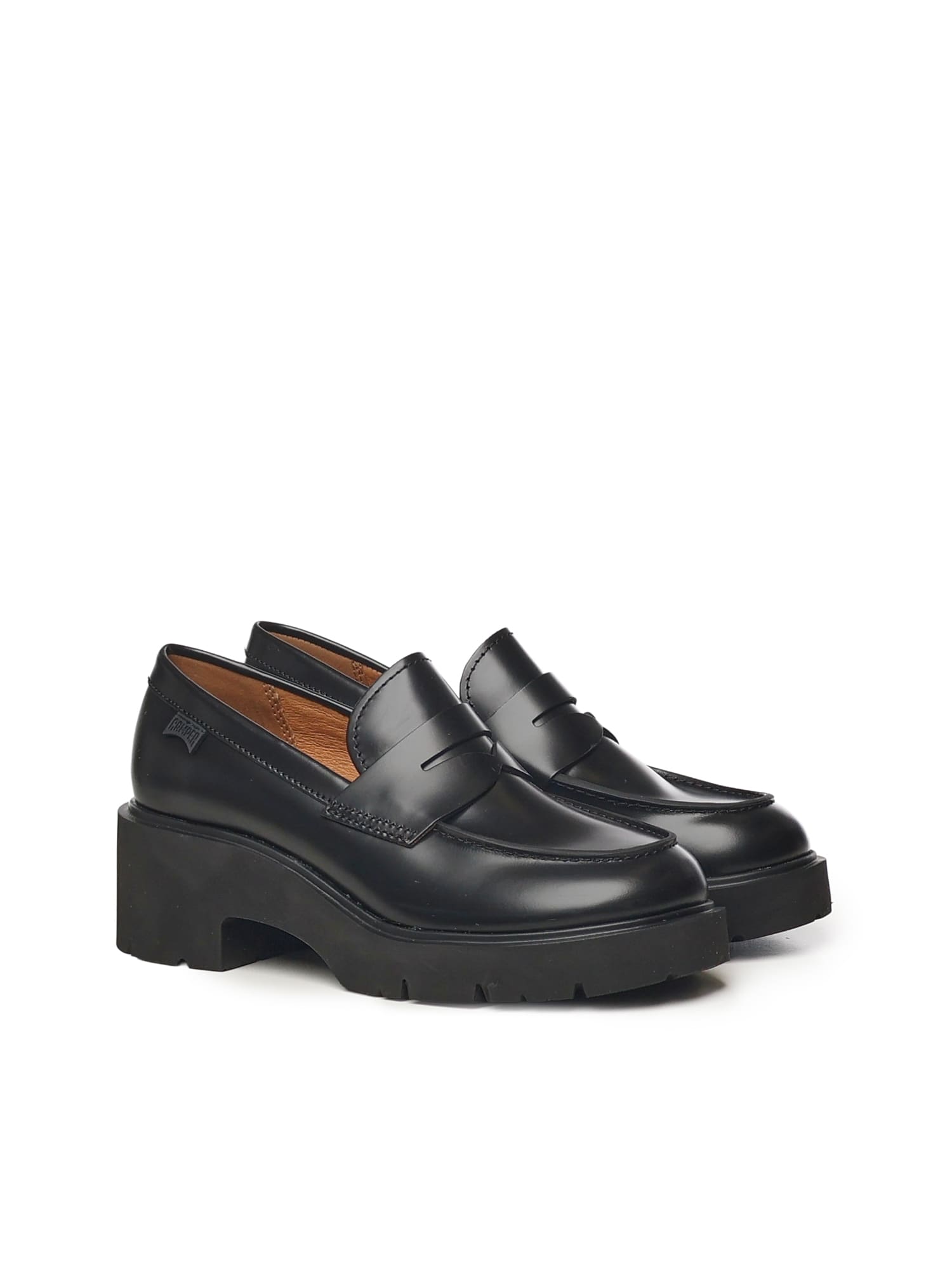Camper Milah Loafers In Black